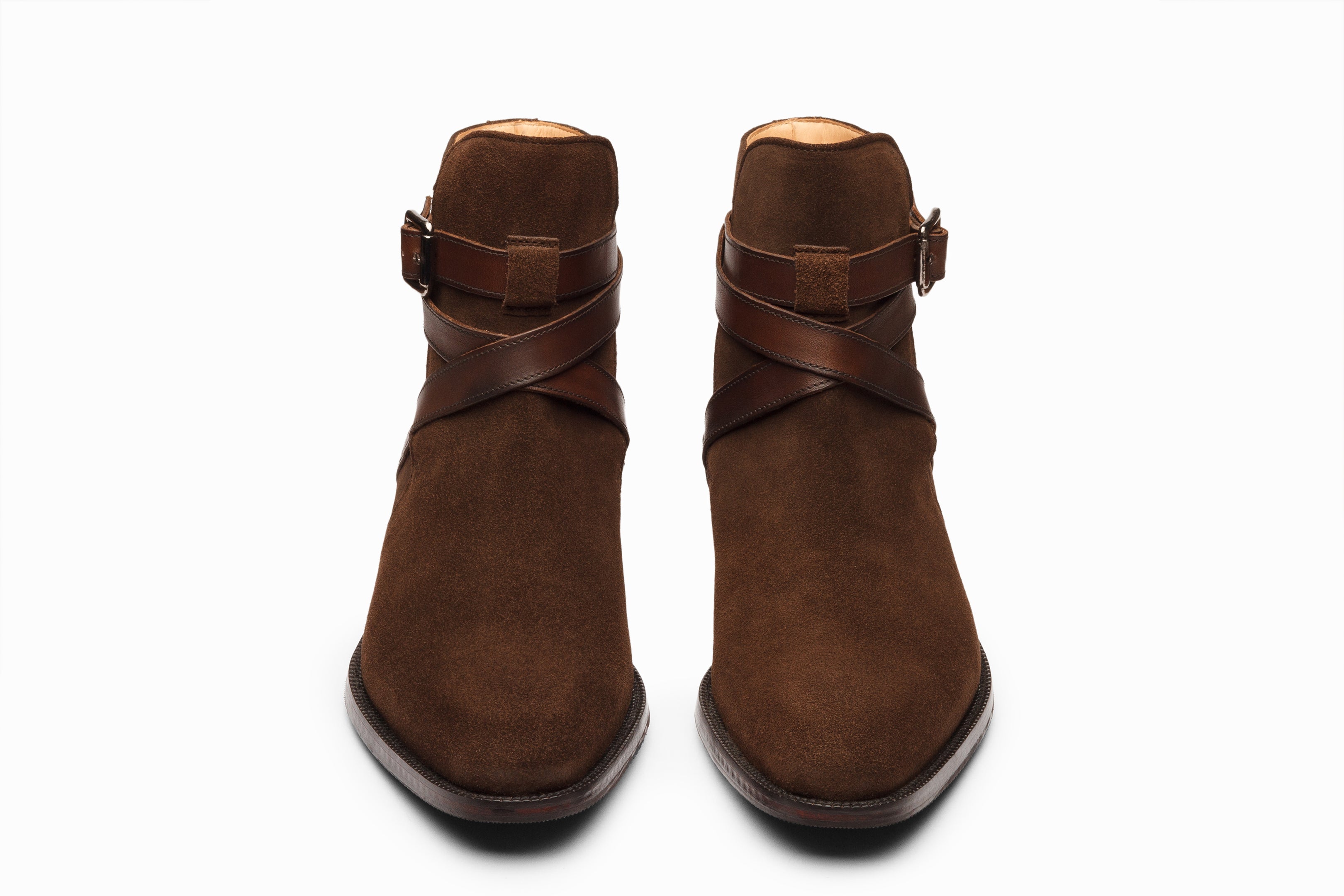Stylish Dark Brown Suede Jodhpur Boots for Men & Women | Comfortable Ankle Boots for Casual Wear, Western Fashion & Horse Riding | Premium Leather Footwear