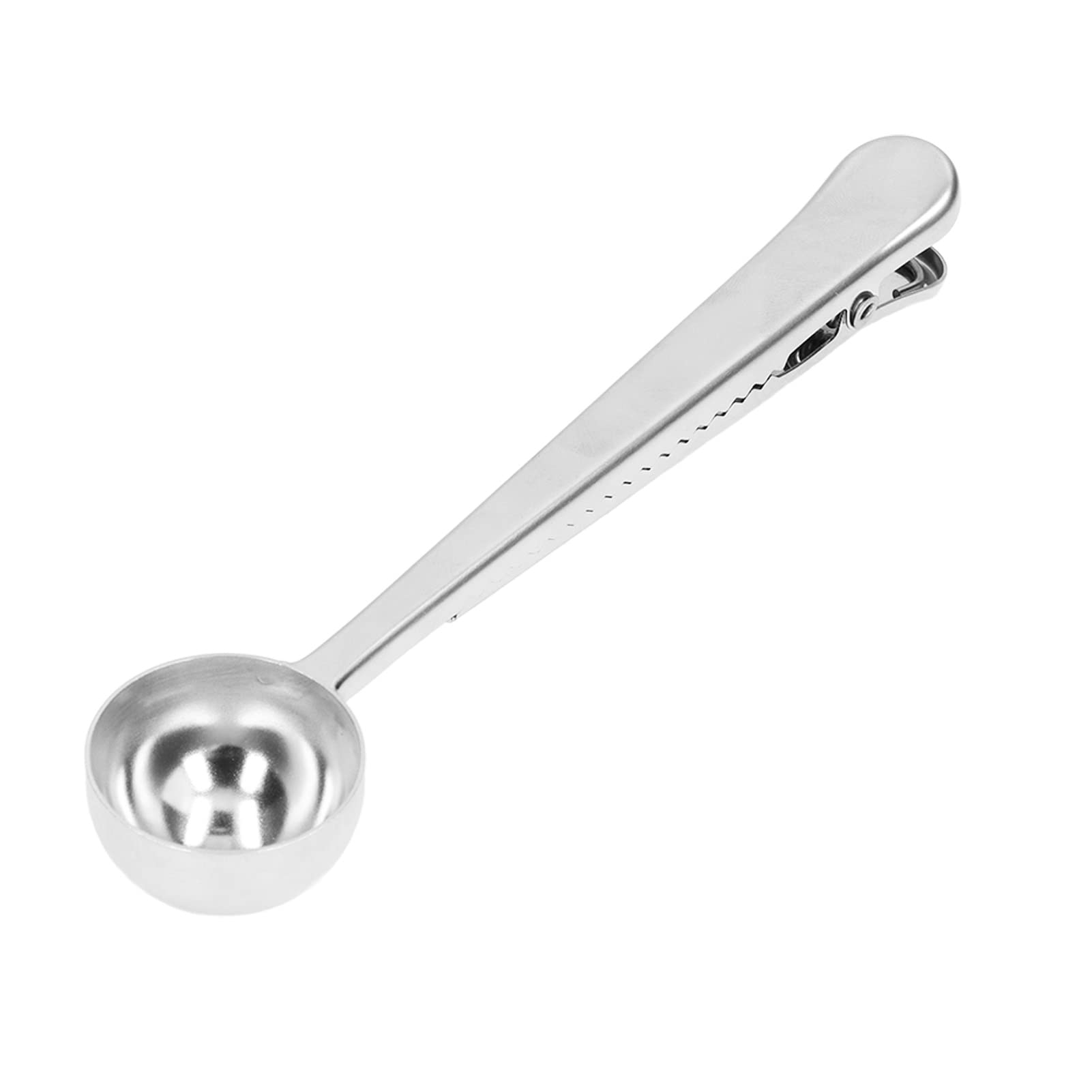 Premium Stainless Steel Coffee Scoop - Food Grade Measuring Spoon for Ground Coffee, Espresso & Milk Powder | Airtight Seal Design | Perfect for Coffee Brewing, Barista Use & Kitchen Storage