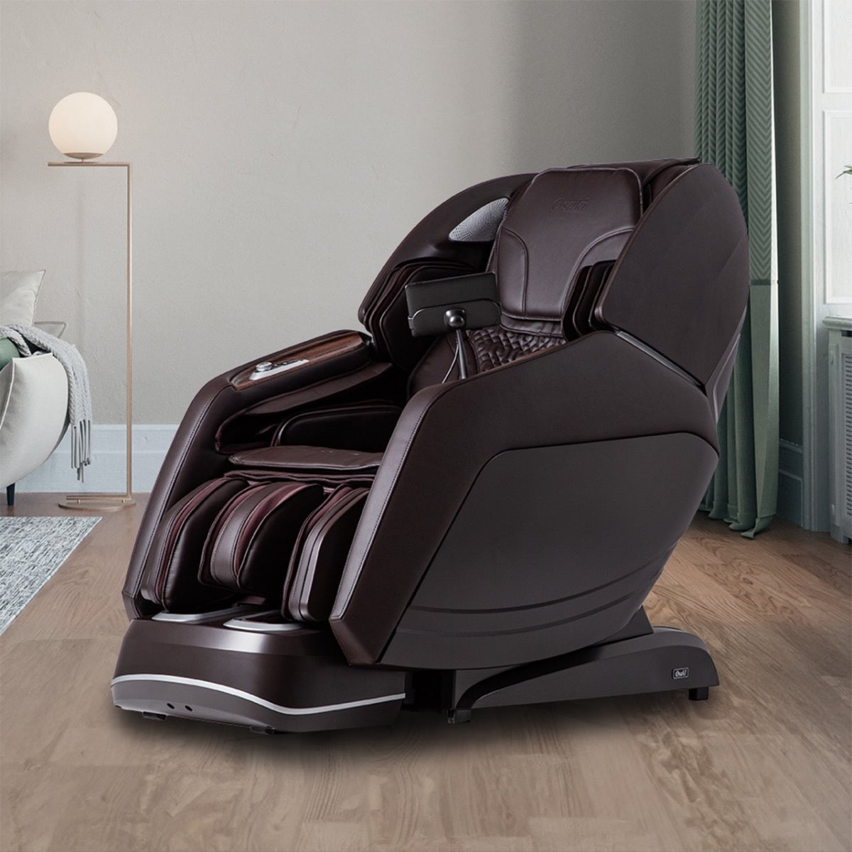 4D Manhattan Duo Massage Chair with Zero Gravity Recline - Full Body Shiatsu Massage for Home & Office Relaxation - Perfect for Stress Relief, Back Pain & Muscle Recovery