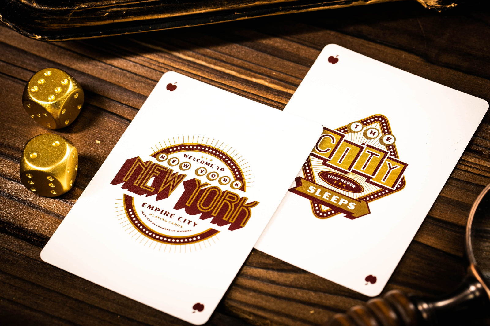 Empire City New York Playing Cards - Premium Deck for Poker, Magic Tricks & Card Games | Collectible NYC-Themed Cards for Travel, Gifts & Game Nights