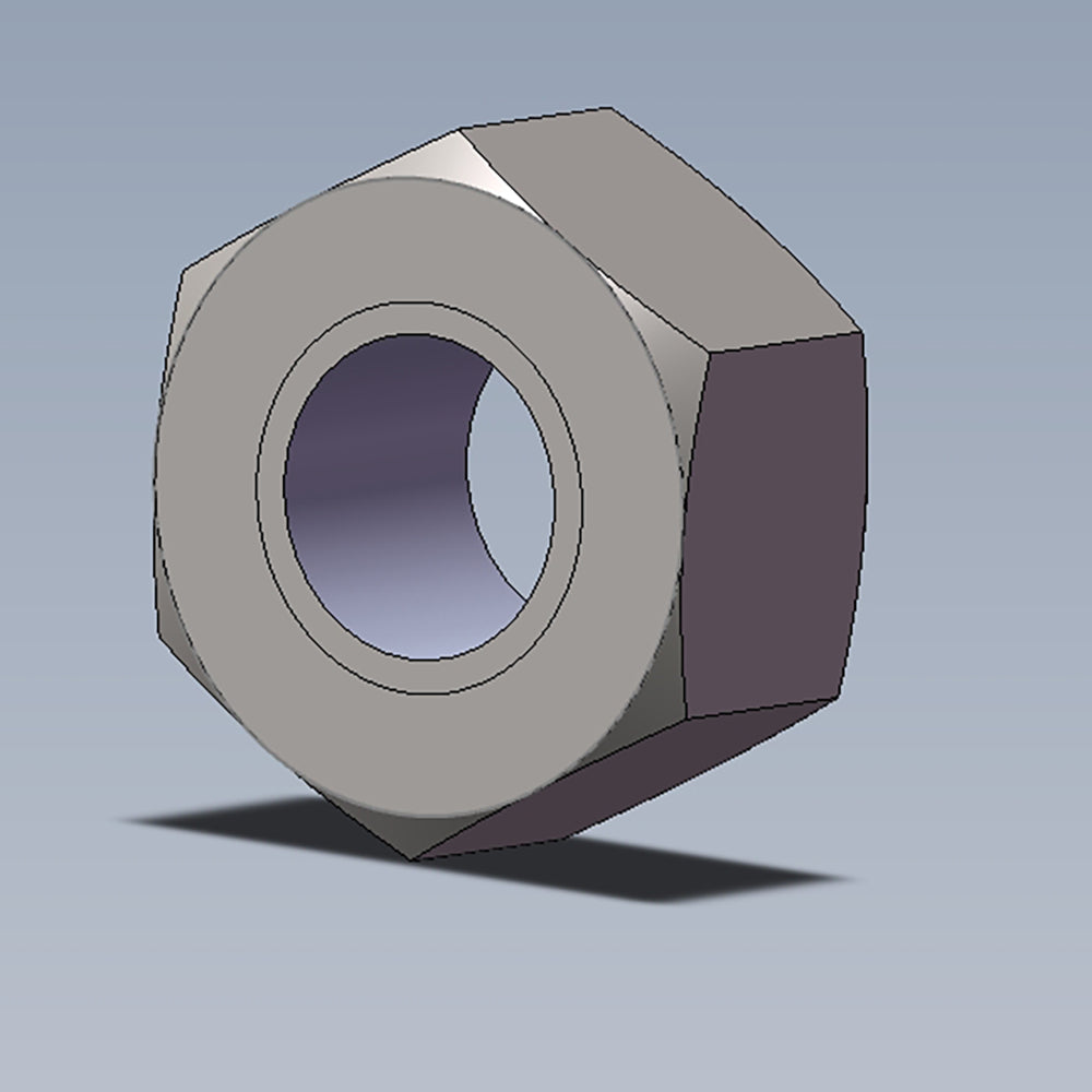 DC30 3 Locking Nut - Heavy Duty Security Fastener for Industrial & Automotive Use - Secure Equipment, Machinery & Vehicle Components
