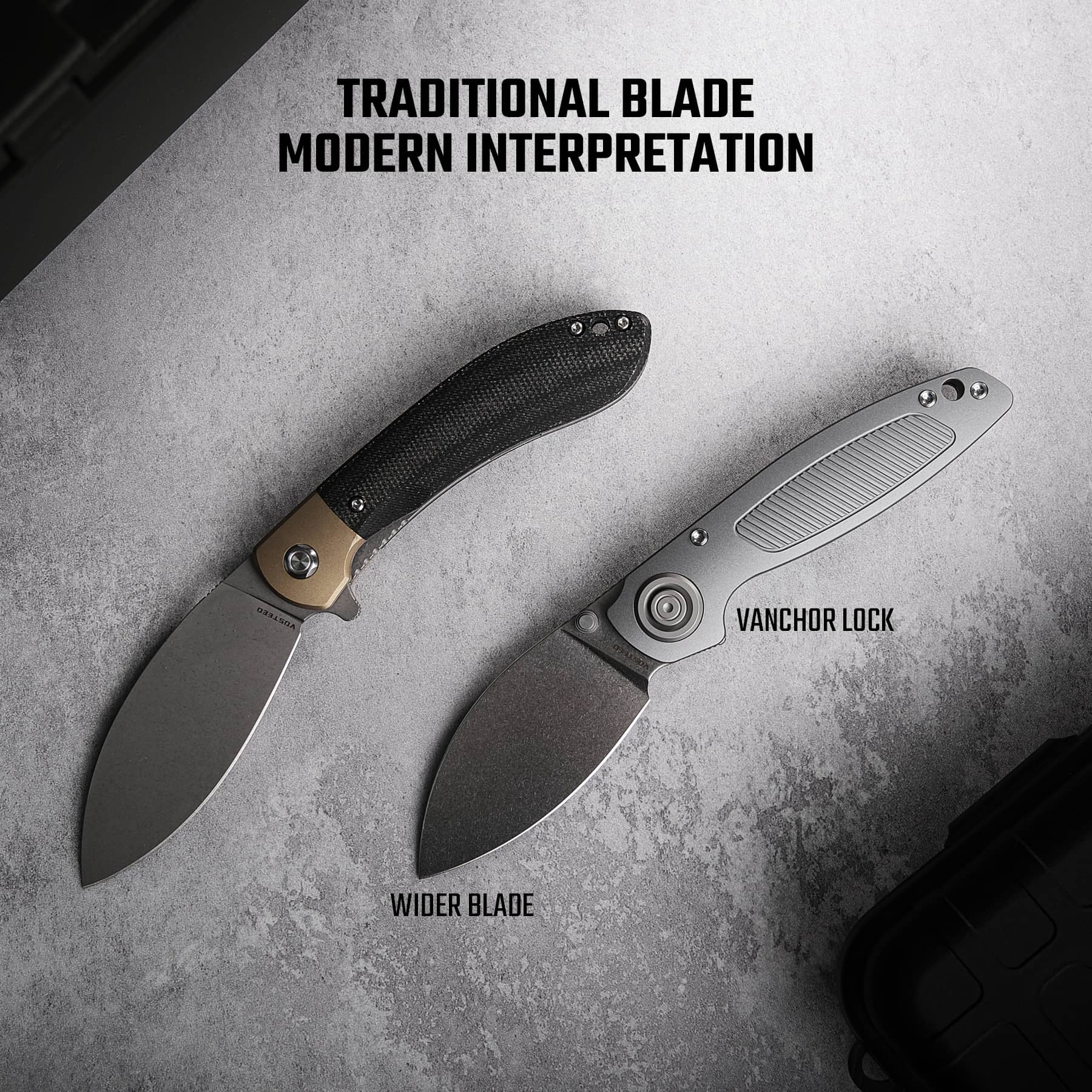 Shilin Cutter® Vanchor Lock® Folding Knife - 2.90