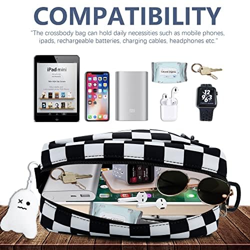 DOB SECHS Women's Small Crossbody Purse - Stylish Messenger Shoulder Bag for Everyday Use, Travel & Work | Compact & Lightweight Design
