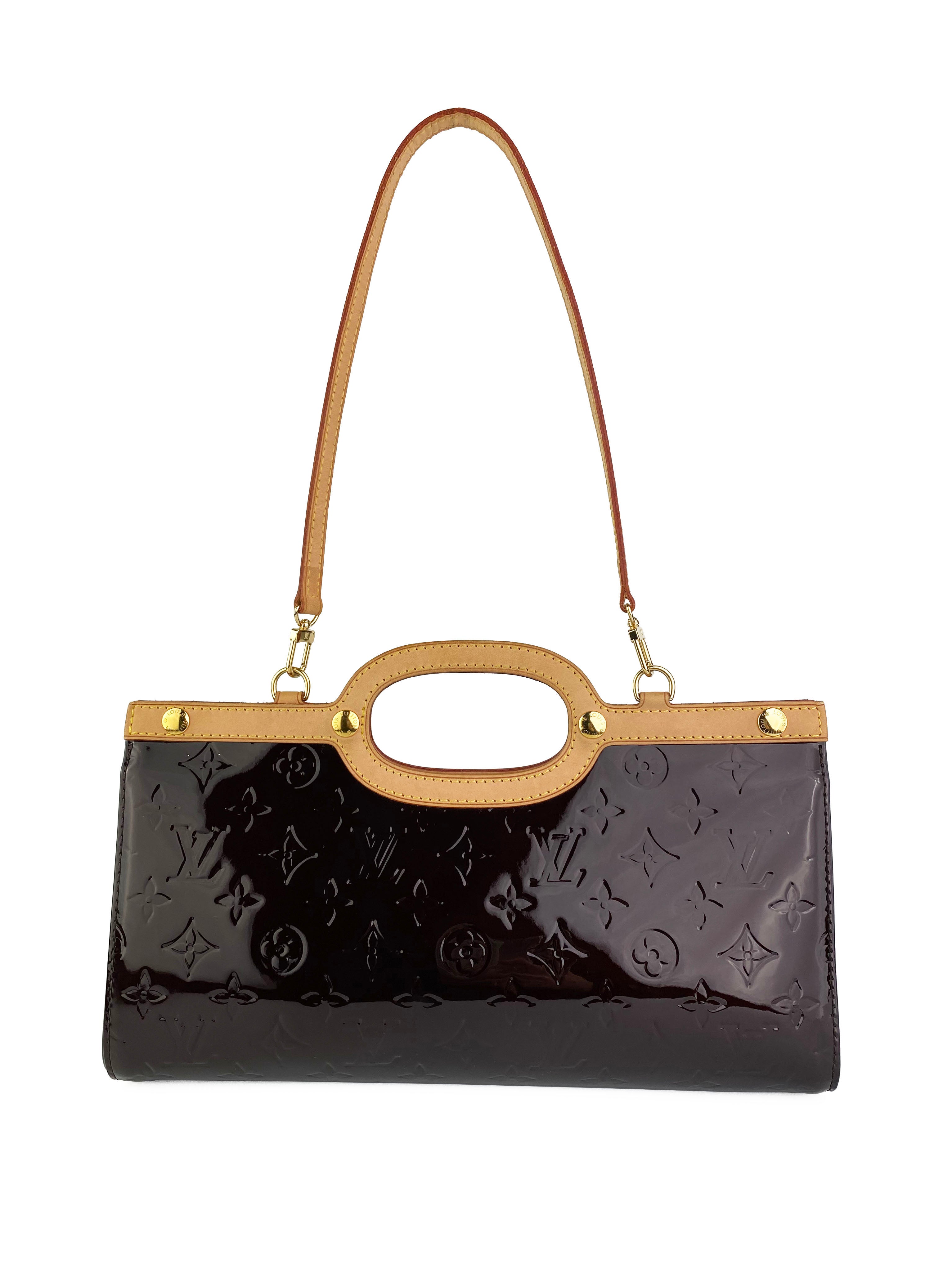 Louis Vuitton Amarante Deep Red Roxbury Drive Handbag - Luxury Leather Shoulder Bag for Women, Perfect for Work, Travel & Evening Events