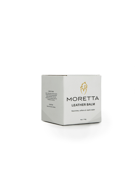 Moretta Leather Balm - Premium Leather Conditioner & Protector for Handbags, Shoes, Jackets | Restores Shine & Prevents Cracking | Ideal for Daily Leather Care & Maintenance