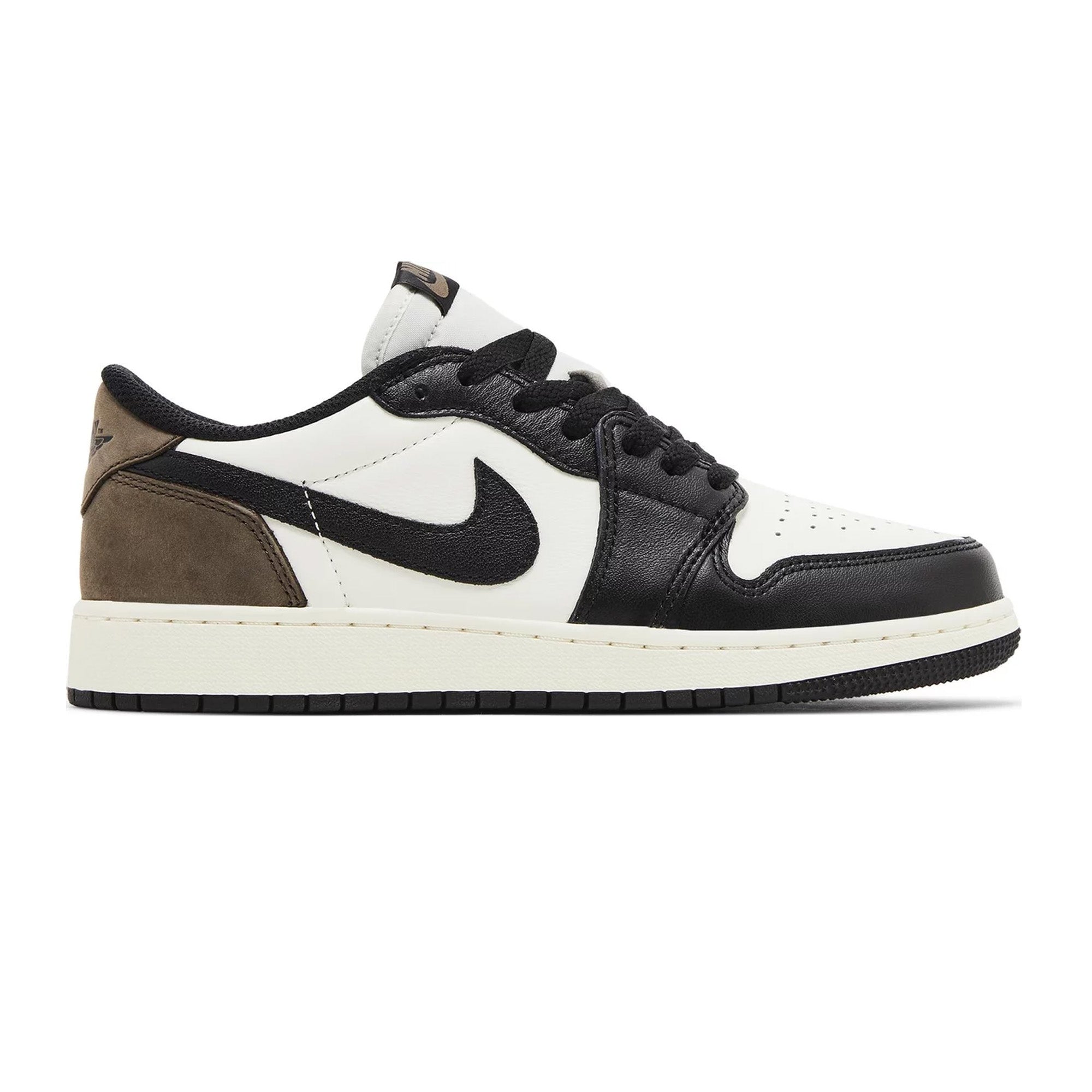 Air Jordan 1 Retro Low OG 'Mocha' GS Sneakers (2024) - Classic Basketball Shoes for Women & Girls - Perfect for Casual Wear, Street Style & Sneaker Collection
