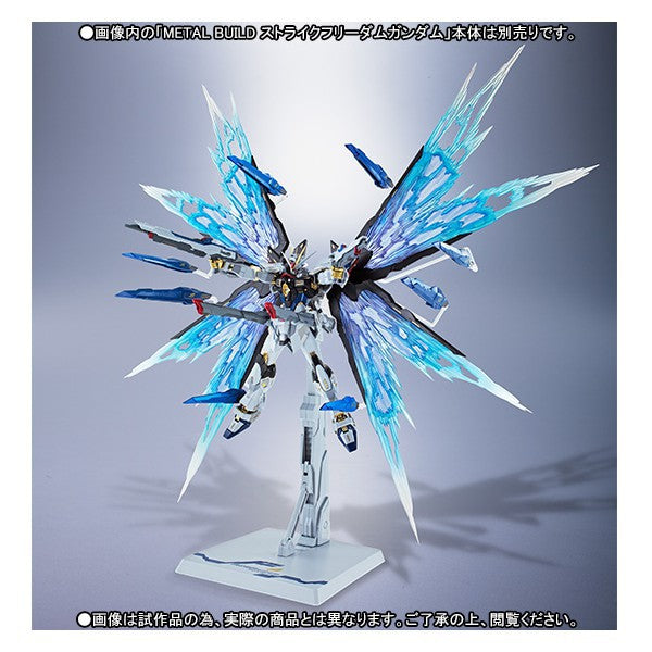 Bandai Metal Build Gundam Seed Destiny Strike Freedom Gundam with Wings of Light Option Set - Perfect for Collectors & Anime Fans Display