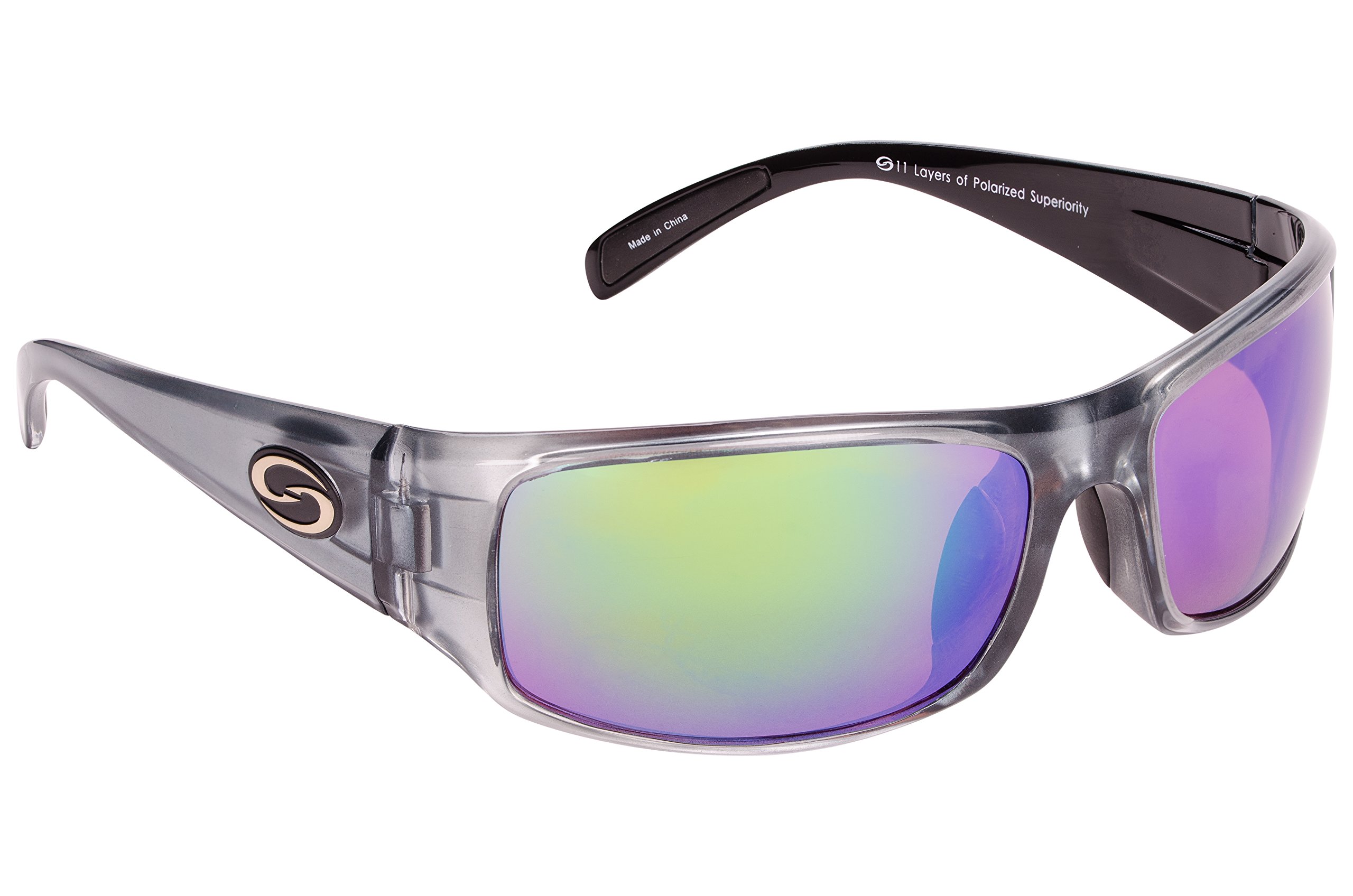 Strike King Polarized Okeechobee Sunglasses for Fishing & Outdoor Activities - UV Protection, Anti-Glare, Lightweight & Durable for Men & Women
