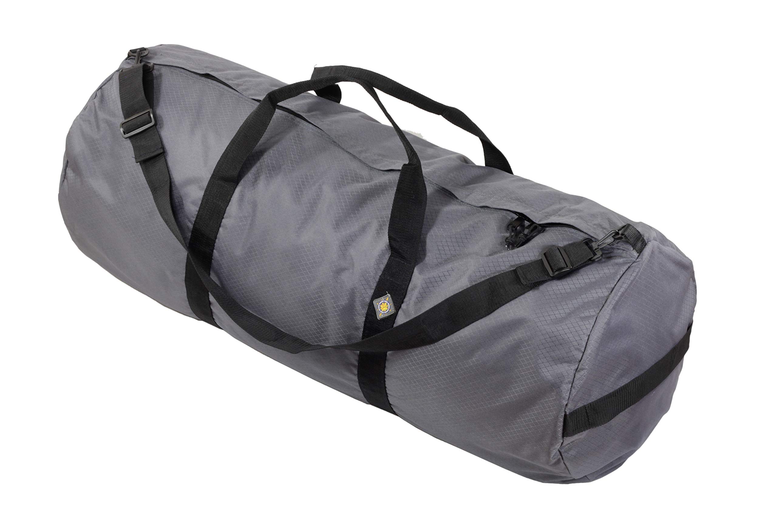 North Star Sports Large Duffle Bag - Waterproof Foldable Gym Bag for Men & Women | Heavy Duty Tactical Gear Bag for Travel, Workout, Camping & Military Use | Carry On Duffel for Sports Equipment & Outdoor Adventures