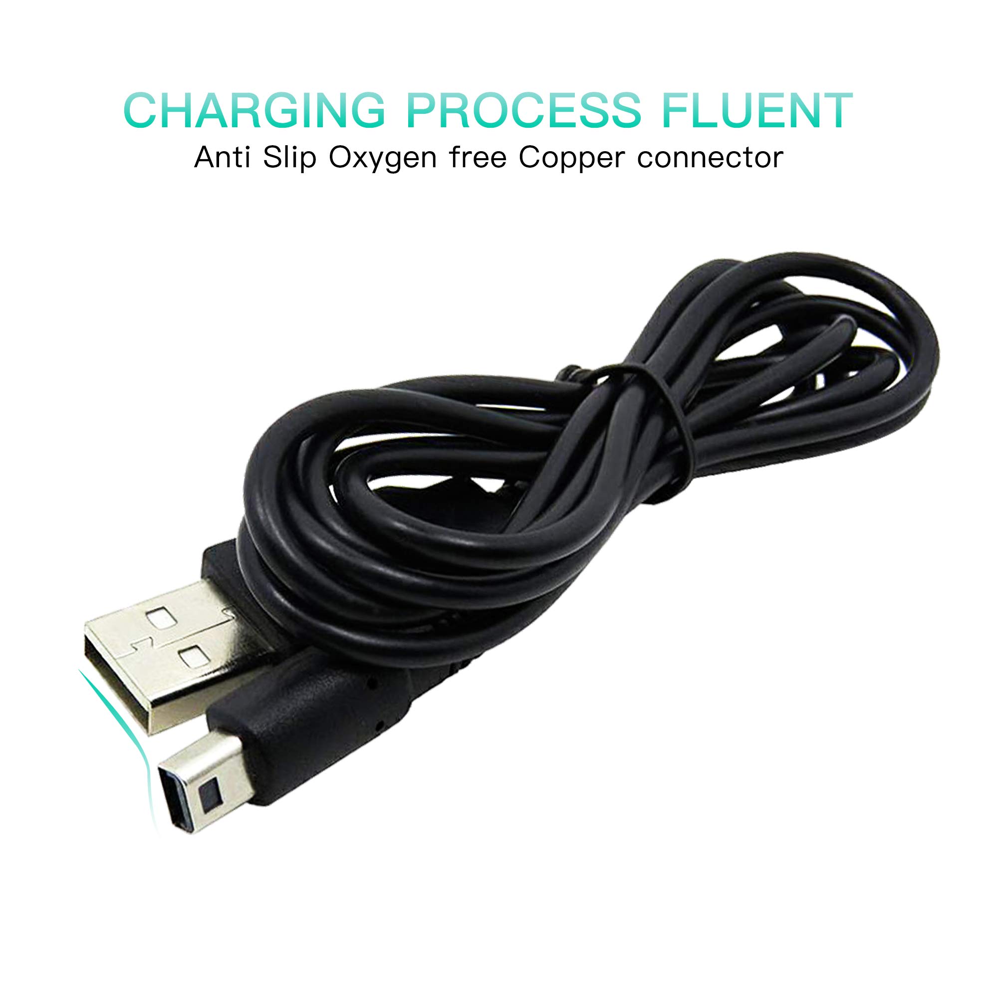 Original Nintendo DSi USB Charger Cable Kit - AC Power Adapter, Wall & Travel Charger with Stylus Pen | Fast Charging for Home, Office & Gaming On-The-Go