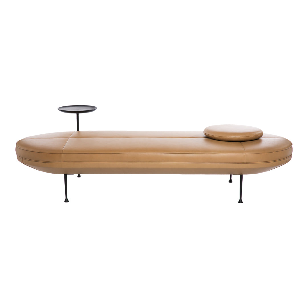 365 North Canoe Daybed - Modern Outdoor Lounge Bed for Patio, Poolside, or Garden - Water-Resistant & Durable Wicker Furniture for Relaxing in Sun or Shade