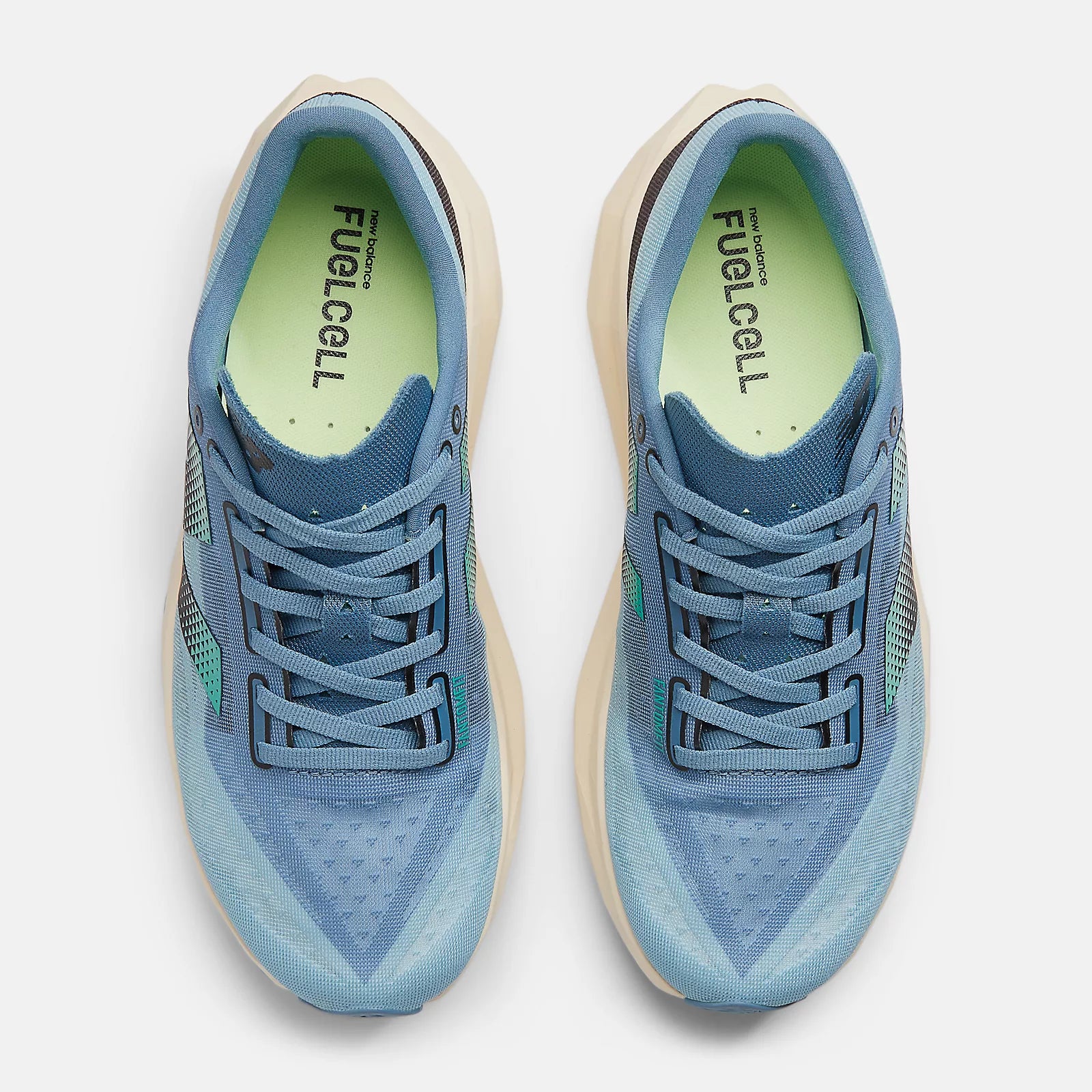 New Balance Men's FuelCell Rebel v4 Running Shoes - Lightweight & Responsive for Training & Racing (Heron Blue) | Perfect for Marathon, Gym Workouts & Daily Jogging