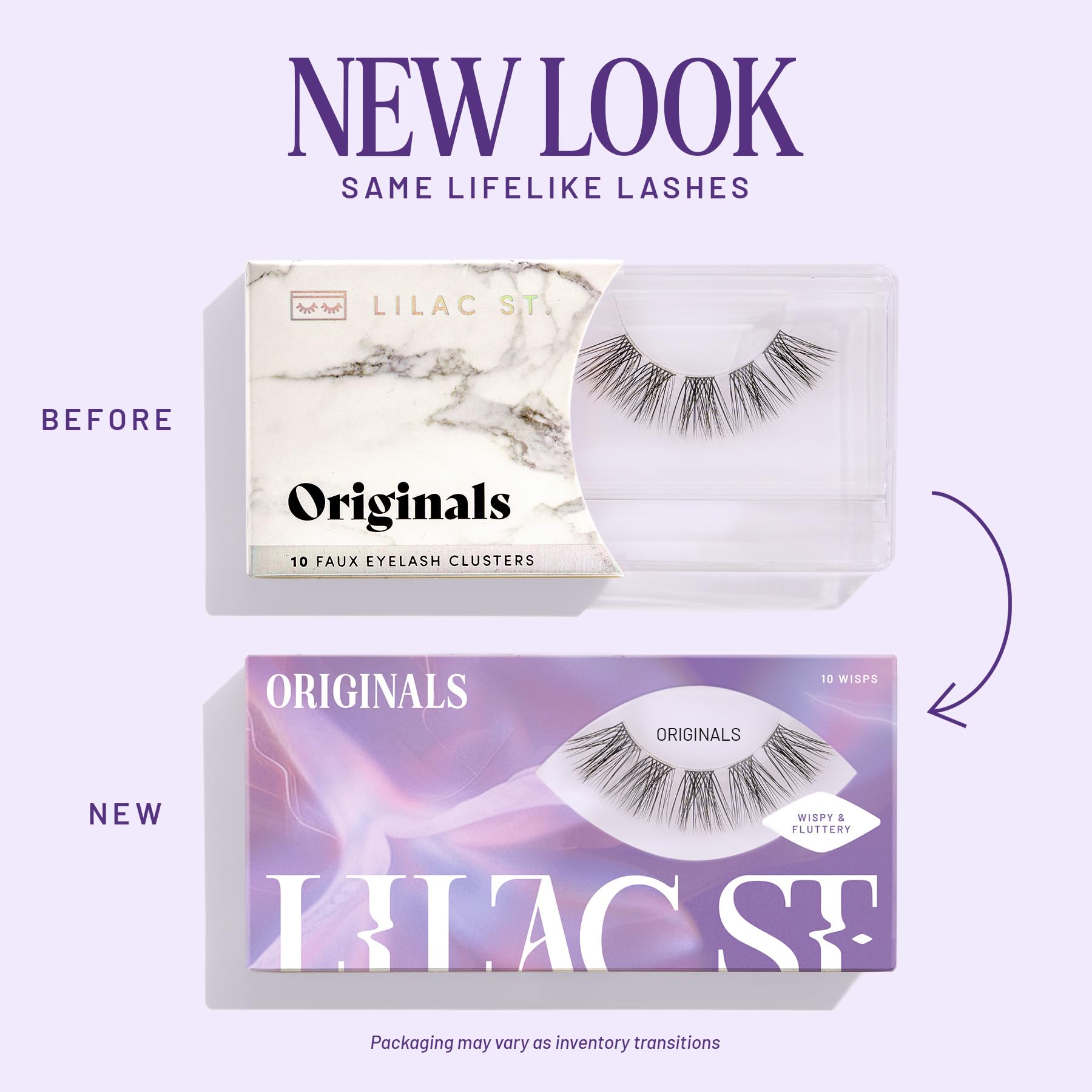 Lilac St - Natural Faux Eyelash Clusters (10mm) - Soft & Lightweight DIY Lash Extensions - Vegan, Cruelty-Free - Lasts 10 Days - Perfect for Weddings, Parties & Everyday Glam - 10 Lashes