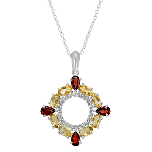 Citrine + Garnet