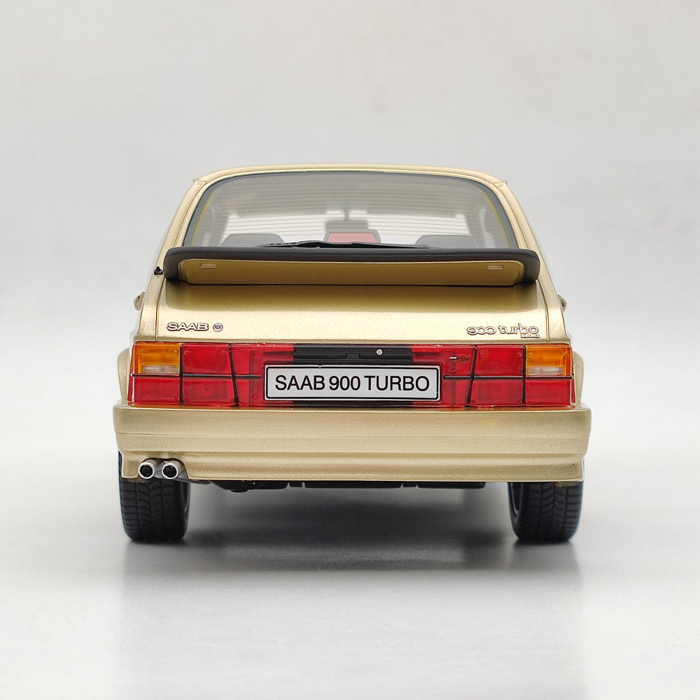 1/18 Scale Saab 900 Turbo T16 Airflow Gold Resin Model Car - DNA Collectibles DNA000111 - Perfect for Car Enthusiasts, Collectors, and Home/Office Display