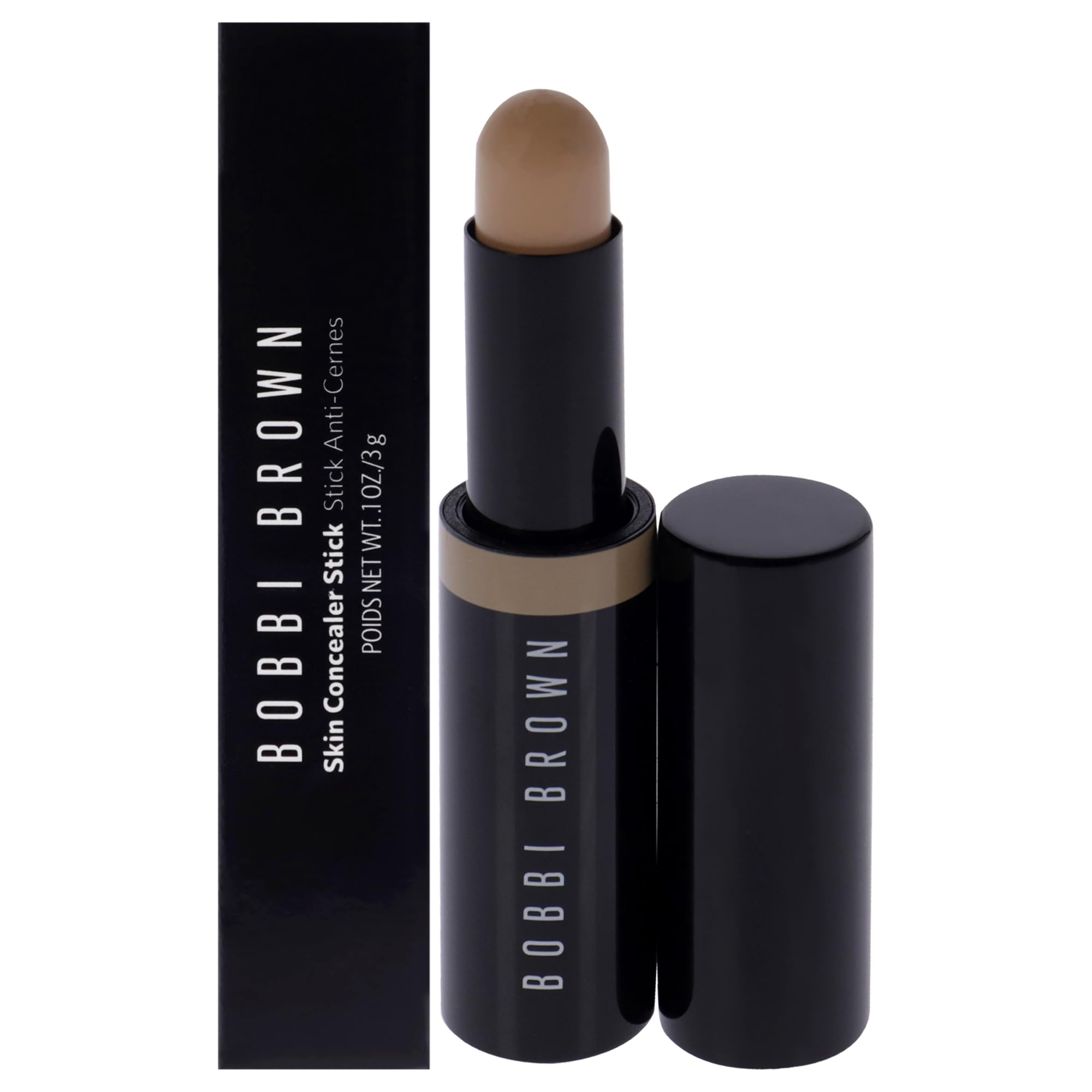 BOBBI BROWN Skin Concealer Stick - Beige for Women - 0.1 oz - Full Coverage Concealer for Dark Circles & Blemishes - Perfect for Everyday Makeup & Professional Use