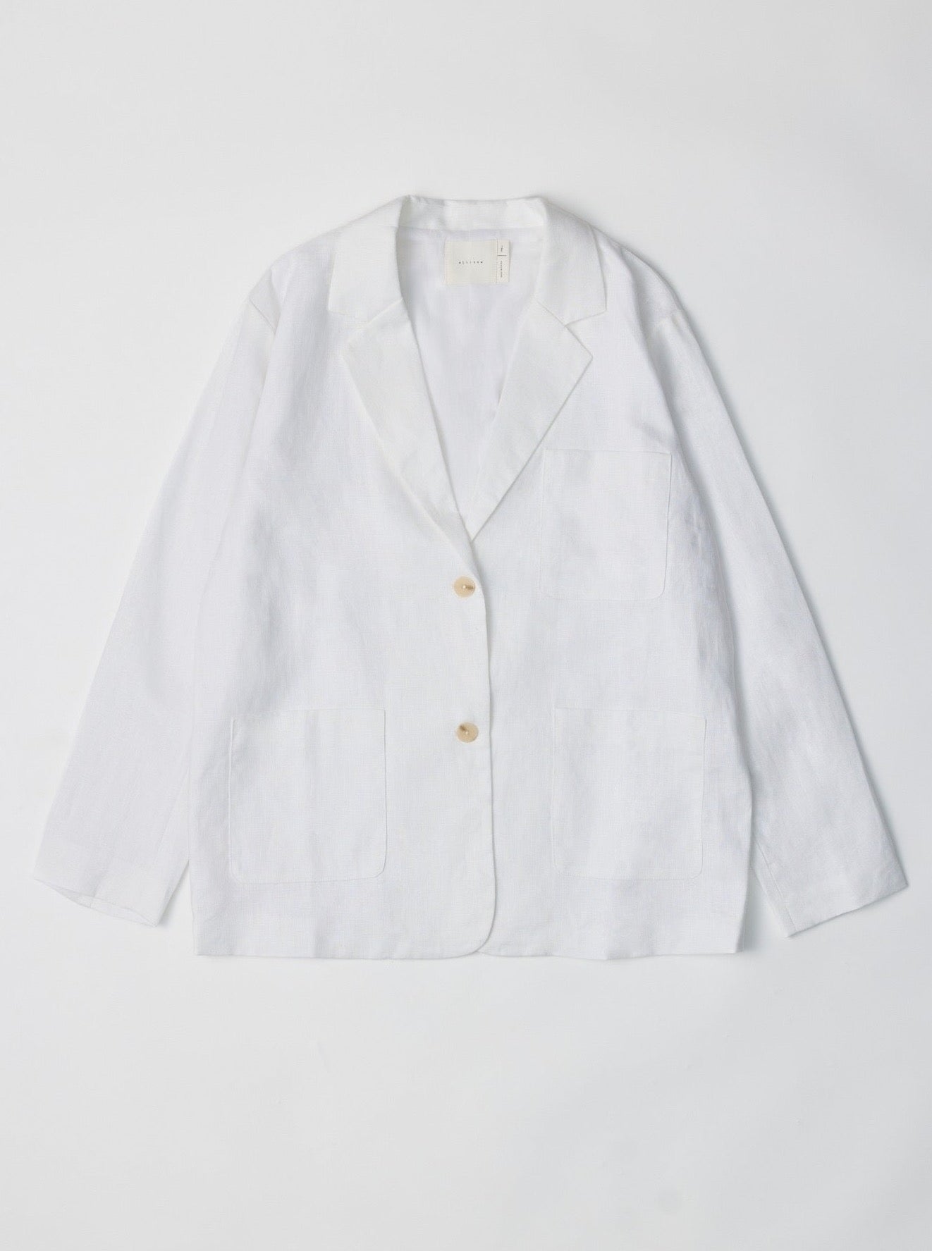 Stylish Malia Blazer in White - Women's Professional Office Wear & Formal Attire for Business Meetings and Special Events