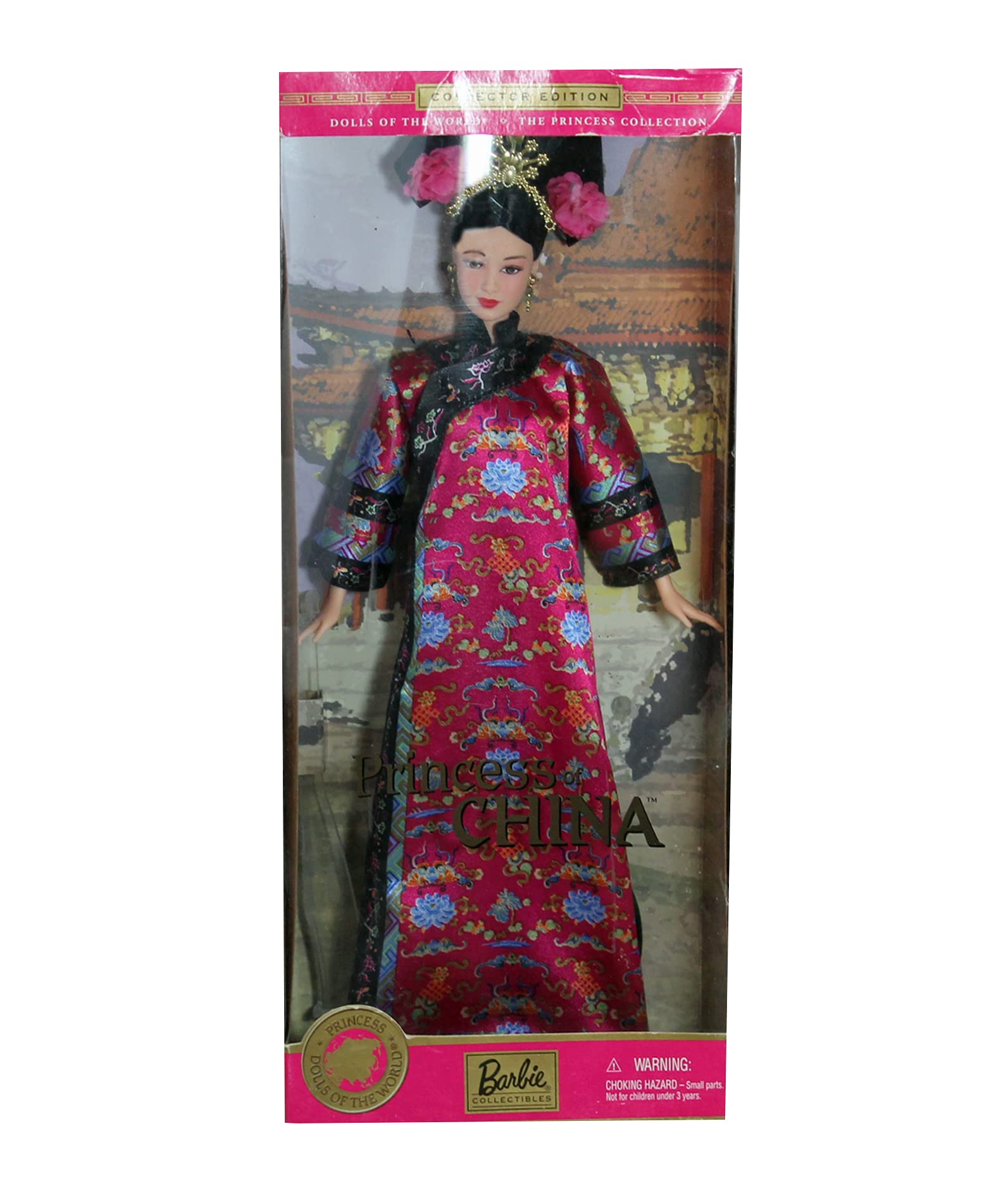 Barbie Dolls of The World: Chinese Princess Costume Dress Up Collectible Toy - Perfect for Birthday Gifts, Cultural Play & Display