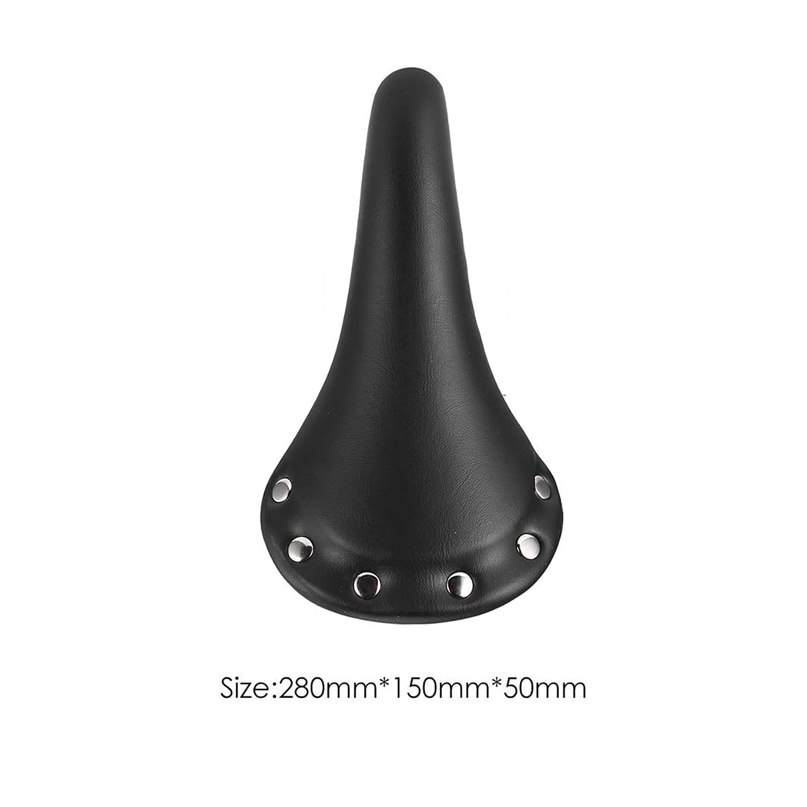 Comfortable Retro Wicker Leather Bike Saddle Cushion - Soft Cycling Seat Cover for MTB, Road & Commuter Bikes - Shock Absorbing & Breathable Design (Black) - Perfect for Long Rides, Urban Commuting & Mountain Biking