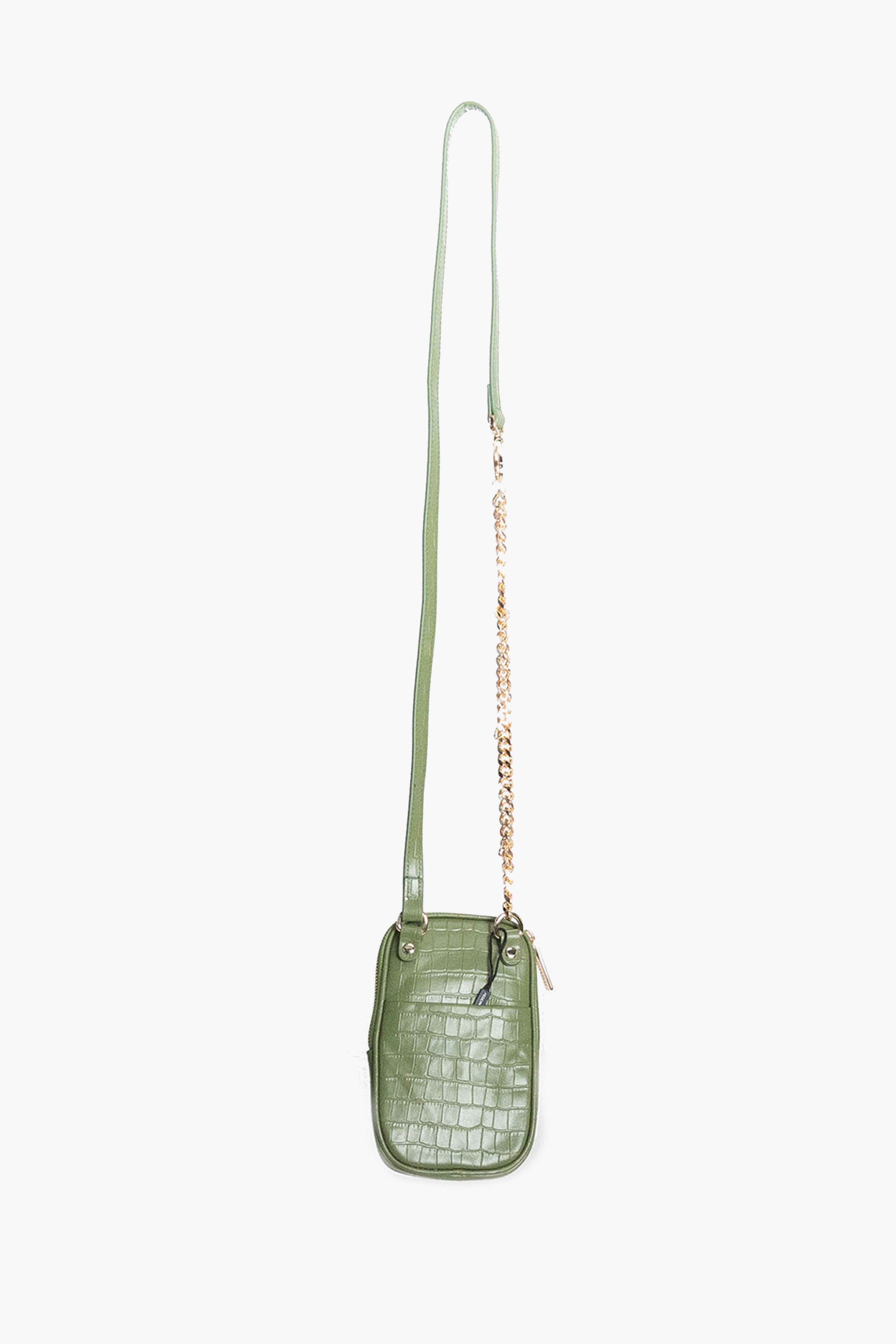 Attached to Me Khaki Gold Hardware Leather Bag - Stylish Crossbody Purse for Women, Perfect for Work, Travel & Everyday Use