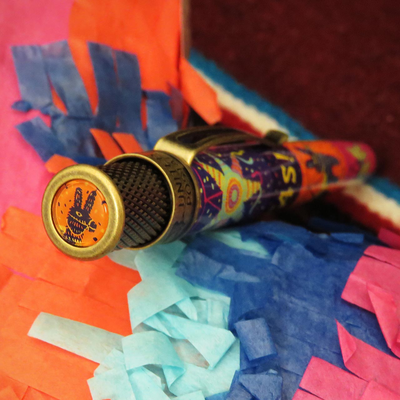 Retro 51 USPS Piñatas Rollerball Pen - Limited Edition Collectible Writing Instrument for Office, Journaling & Gift Giving