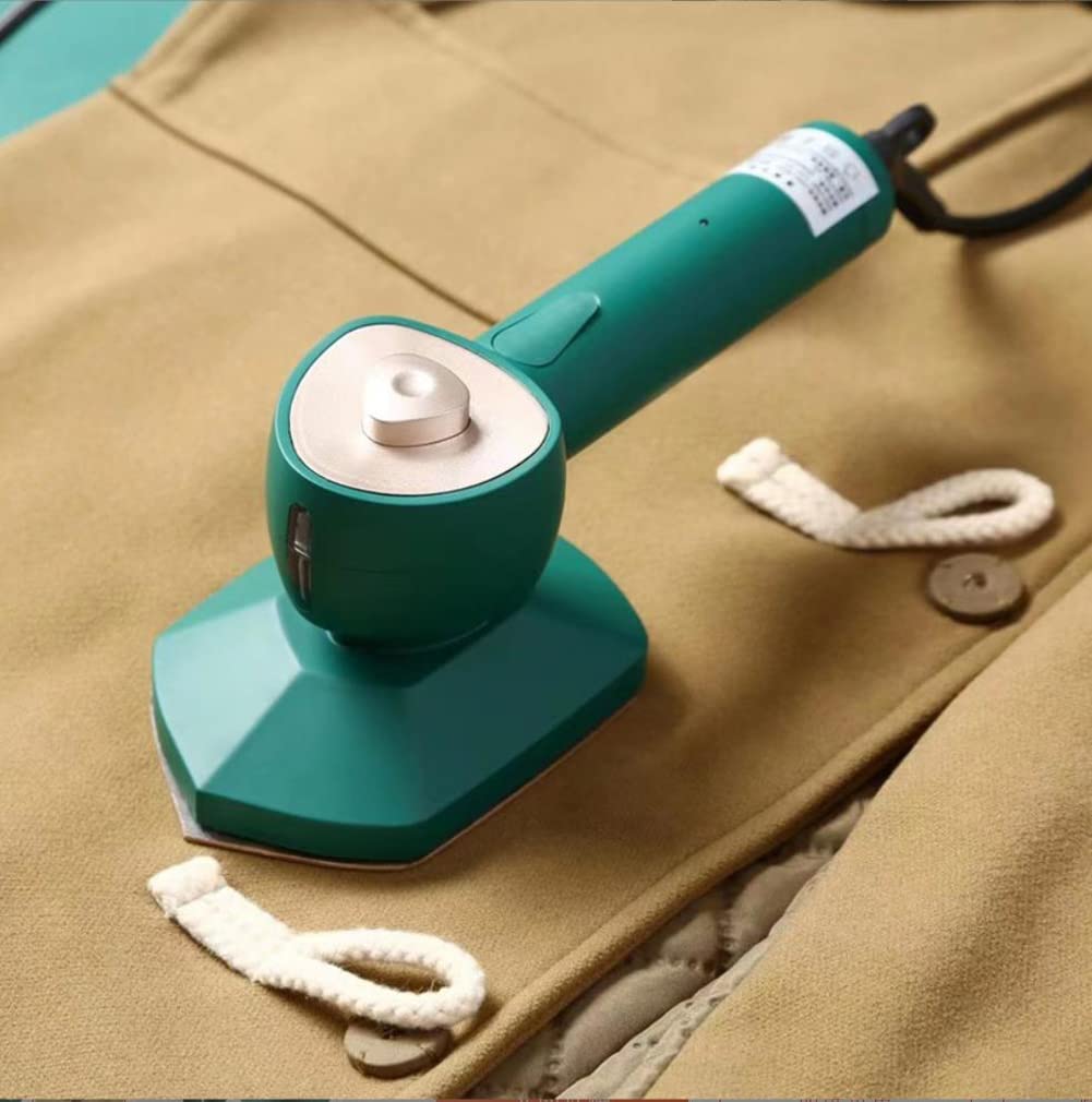 Portable Mini Steam Iron - Handheld Garment Steamer for Travel, Quilting & Sewing | Quick Wrinkle Remover for Clothes, Dresses & Fabrics | Perfect for Home, Hotel & On-the-Go Use