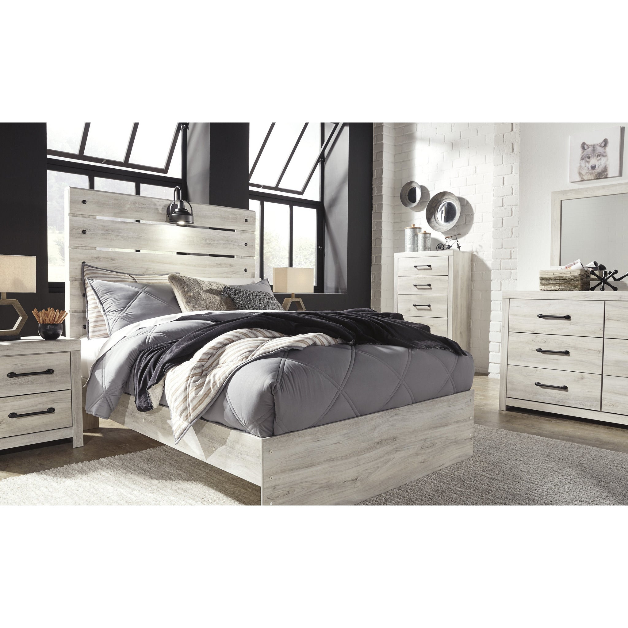 Cambeck Bed Frame - Queen Size, Sturdy Metal Platform Bed with Noise-Free Support, Easy Assembly - Perfect for Modern Bedrooms, Guest Rooms & Dormitories
