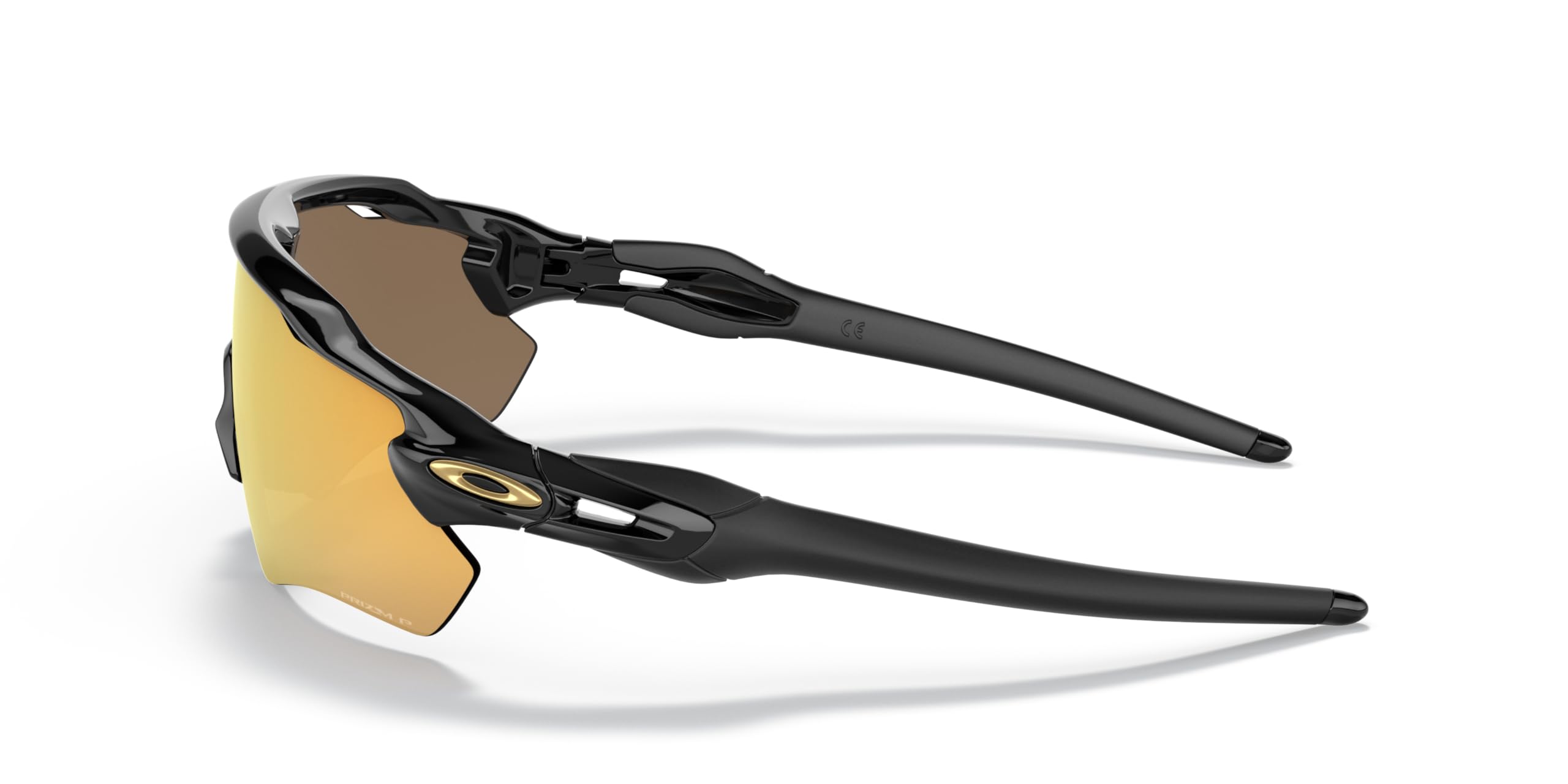 Oakley Men's Classic Sunglasses - Polarized UV Protection, Matte Black Frame & Black Iridium Lenses for Driving, Running & Outdoor Sports