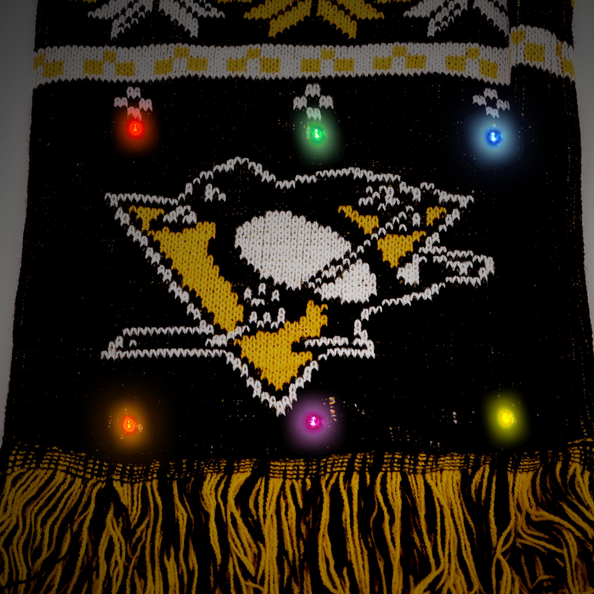 Pittsburgh Penguins Ugly Business Jacket for Men - Size 50 with Team Patches | Officially Licensed NHL Hockey Fan Apparel | Perfect for Game Day, Tailgating & Themed Parties