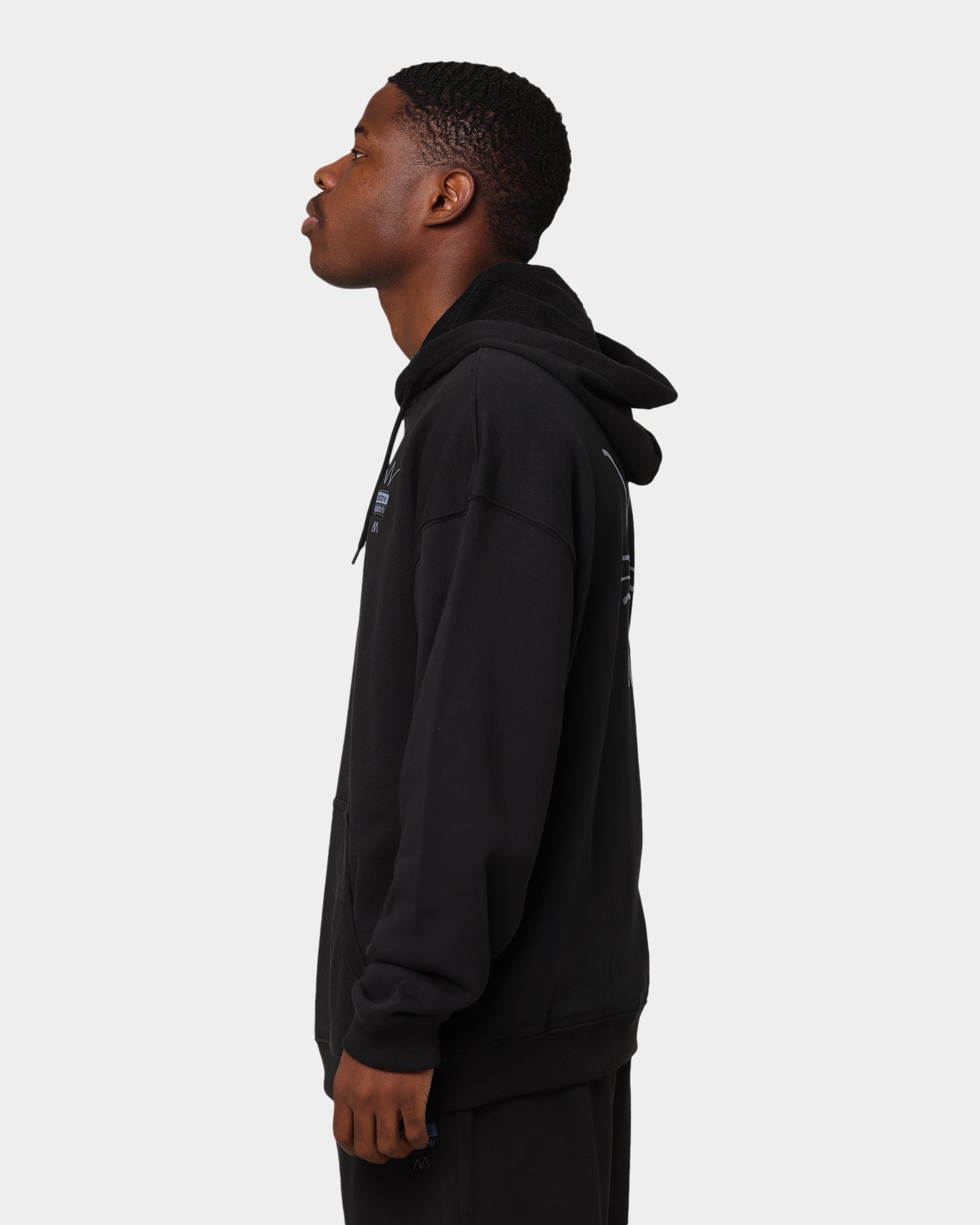 Adidas Abstract Hoodie for Men & Women - Black Pullover Sweatshirt with Front Pocket | Casual Streetwear for Gym, Running & Everyday Wear