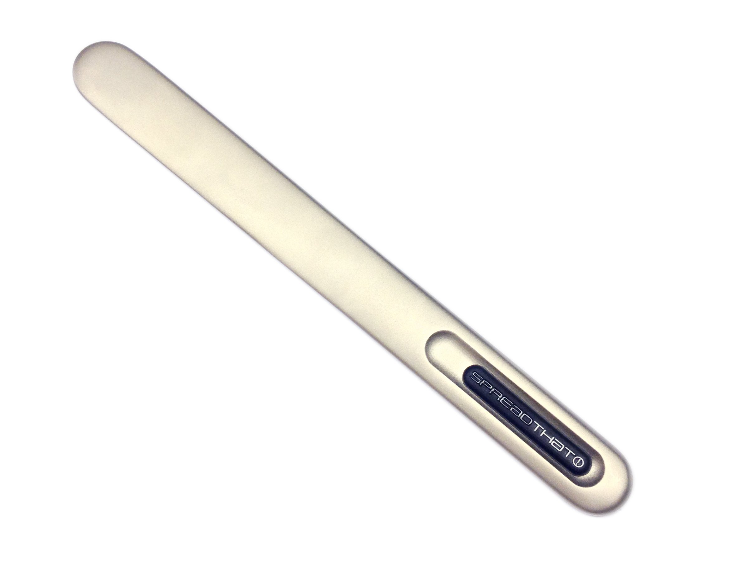 Premium Copper Alloy Butter Knife with Titanium Coating - 6.9 Inch (17.6 cm) Heat-Resistant Spreader - Ideal for Breakfast, Brunch & Fine Dining Table Setting