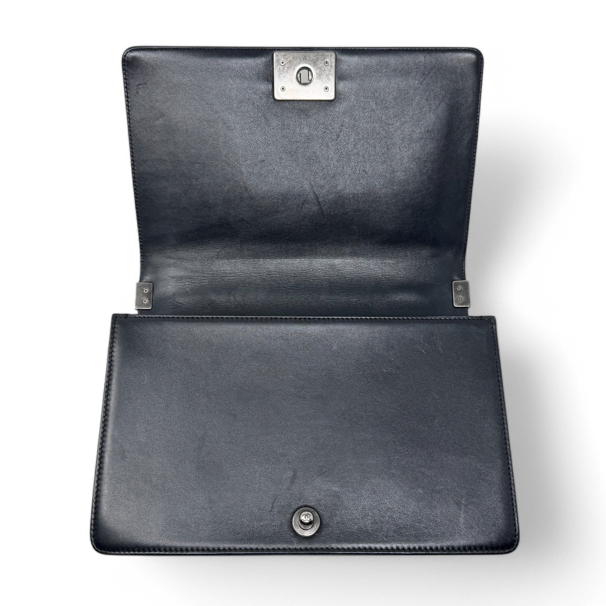 Chanel Black Large Boy Bag - Luxury Designer Handbag for Women | Perfect for Evening Events, Parties & Special Occasions