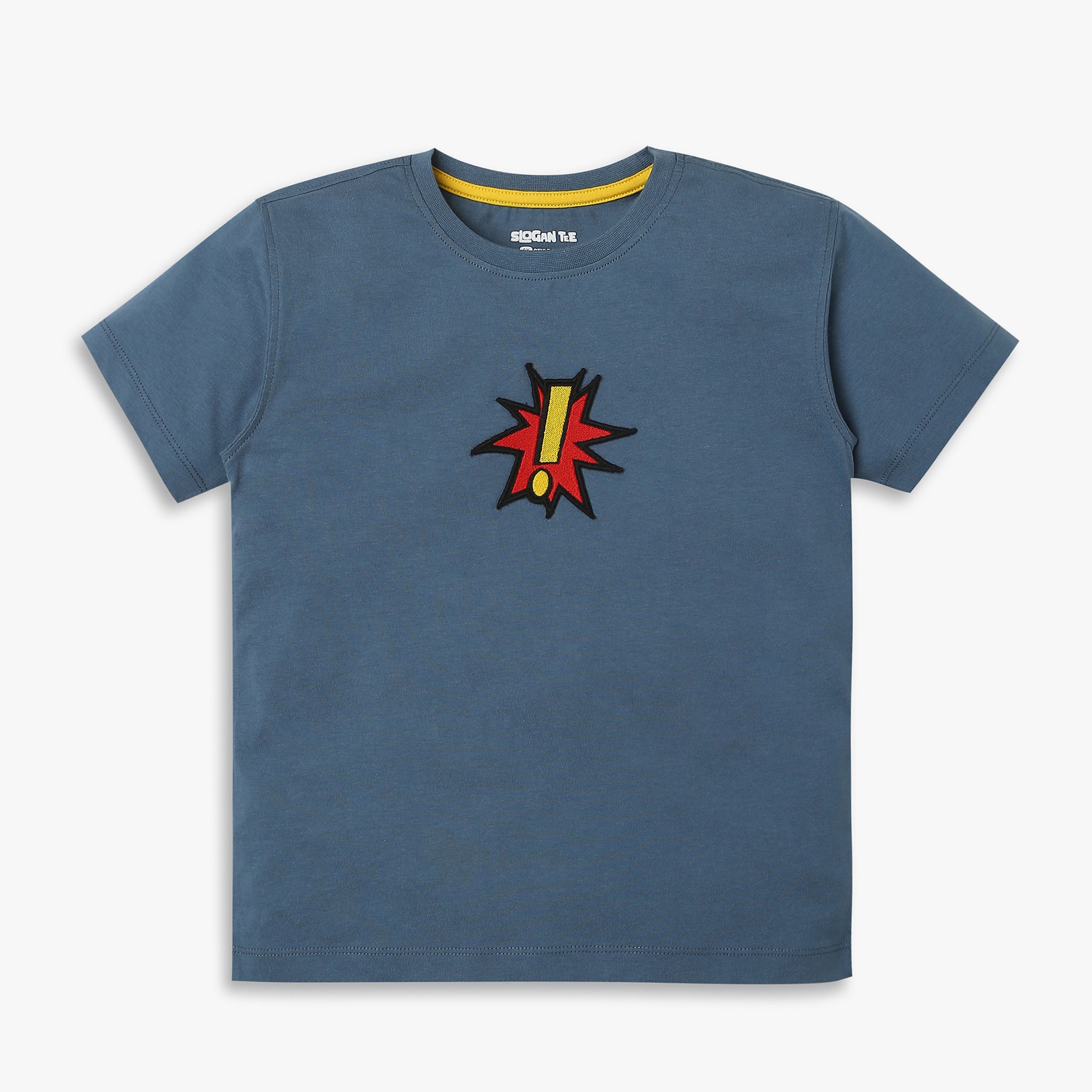 Boys Regular Fit Solid Color T-Shirt - Soft Cotton Tee for Everyday Wear, School & Play