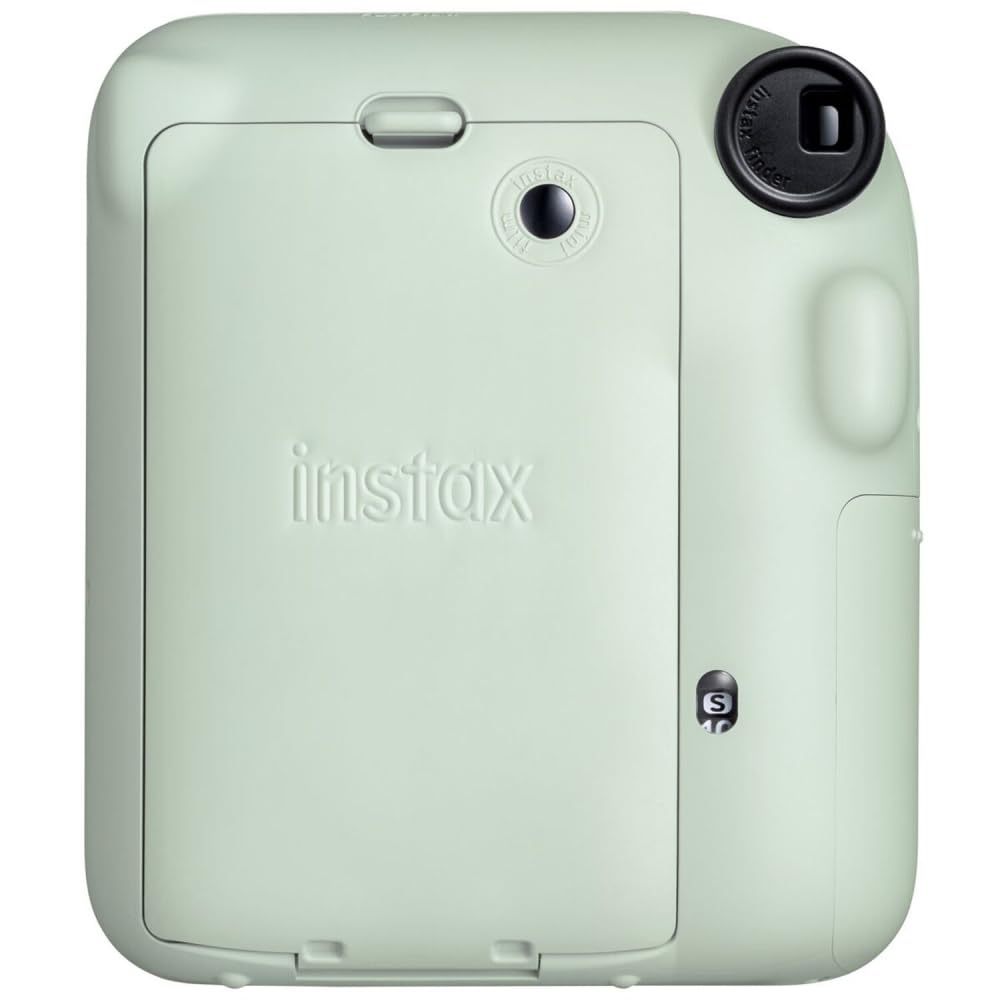 FUJIFILM INSTAX Mini 12 Instant Camera Mint Green with 40 Exposures Film, AA Batteries & Accessories Bundle - Perfect for Parties, Travel & DIY Photo Albums