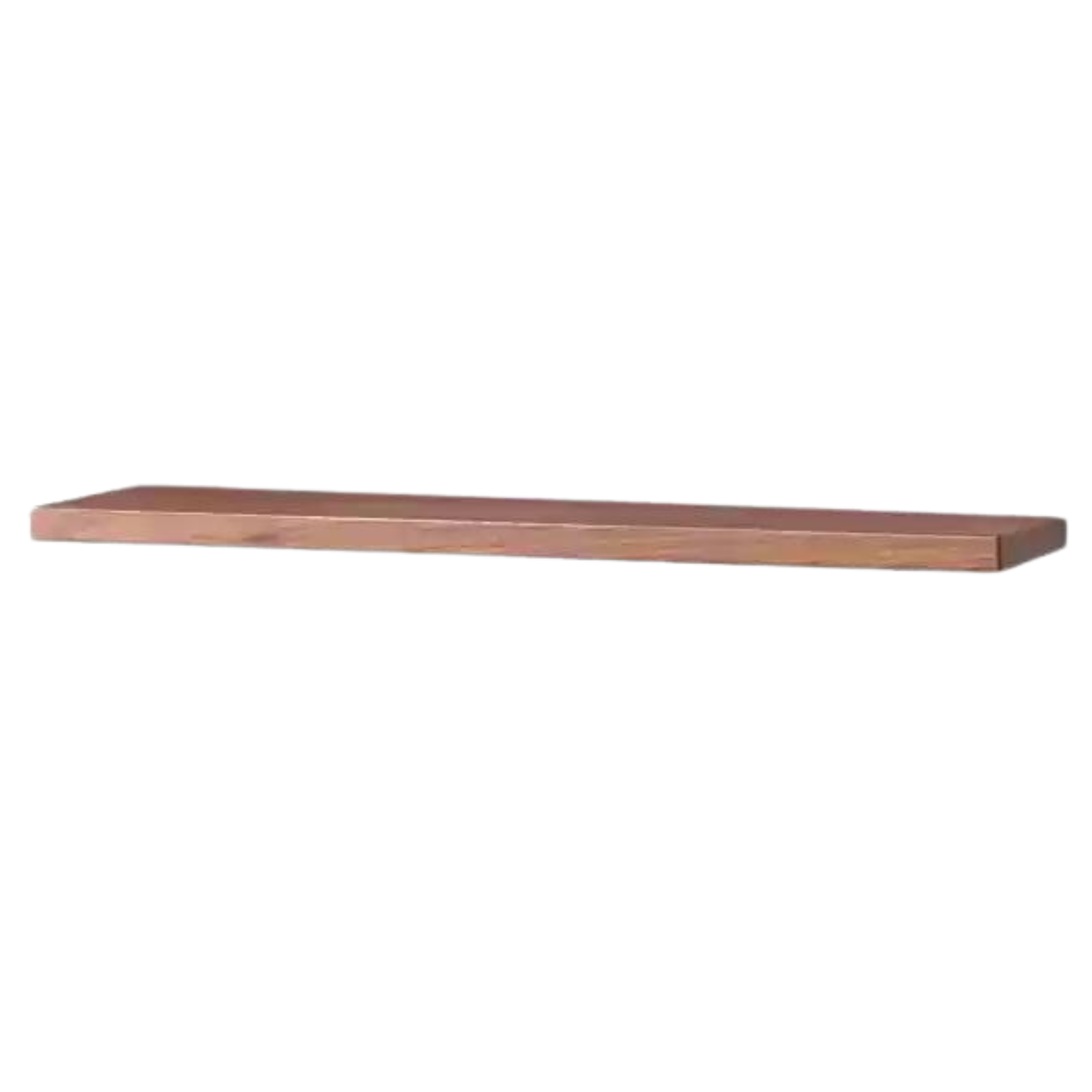 23.6x5.9x0.7 inch / 60x15x2 cm / Rich Dark Walnut color / Black walnut straight-shaped storage rack