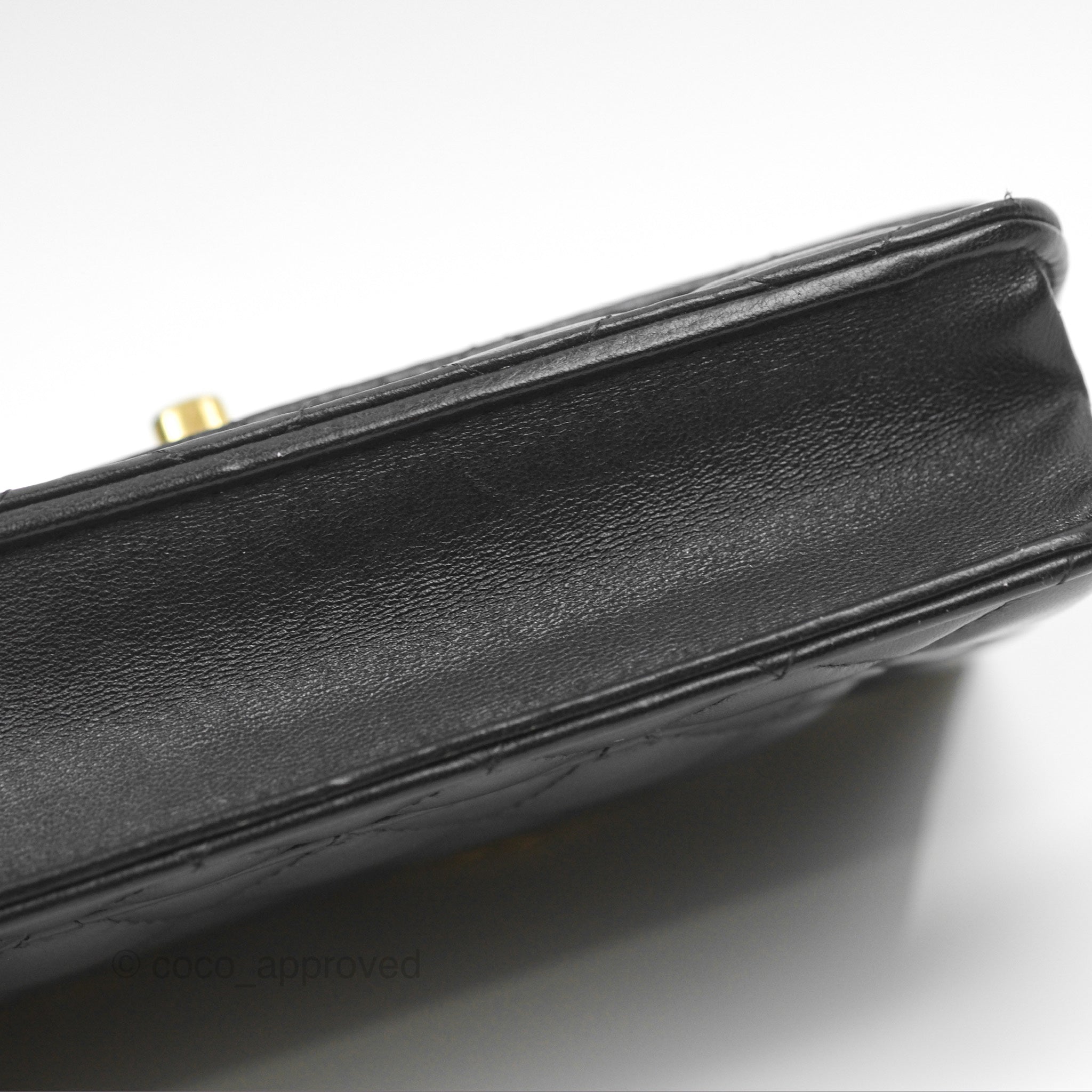 Chanel Quilted Lambskin Wallet on Chain WOC with Adjustable Strap - Black 22K Gold-Tone Hardware | Perfect for Evening Events, Parties & Everyday Luxury