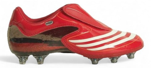 adidas F50.8 Tunit SG Soccer Cleats - Red | Firm Ground Football Boots for Men | Perfect for Professional Matches & Training Sessions
