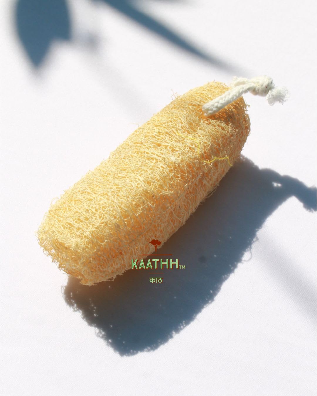 KAATHH 4-Pack Loofah Sponge for Bath & Shower - Exfoliating Body Scrubber for Smooth Skin - Natural Exfoliator for Men & Women - Perfect for Daily Skincare & Spa Routine