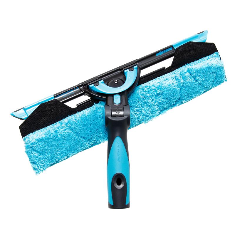 Moerman F*LIQ Excelerator 2.0 Complete Window Cleaning Squeegee Kit - Professional Glass Cleaner Tool for Home & Commercial Use