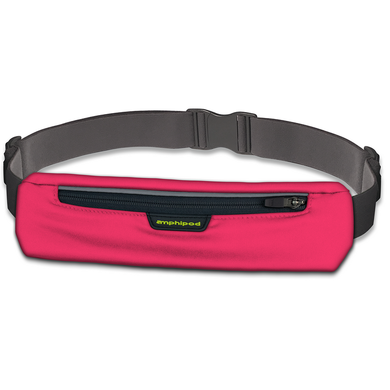 Amphipod AirFlow MicroStretch Plus Luxe Running Belt - Lightweight Hydration Pack for Marathon, Hiking & Outdoor Activities