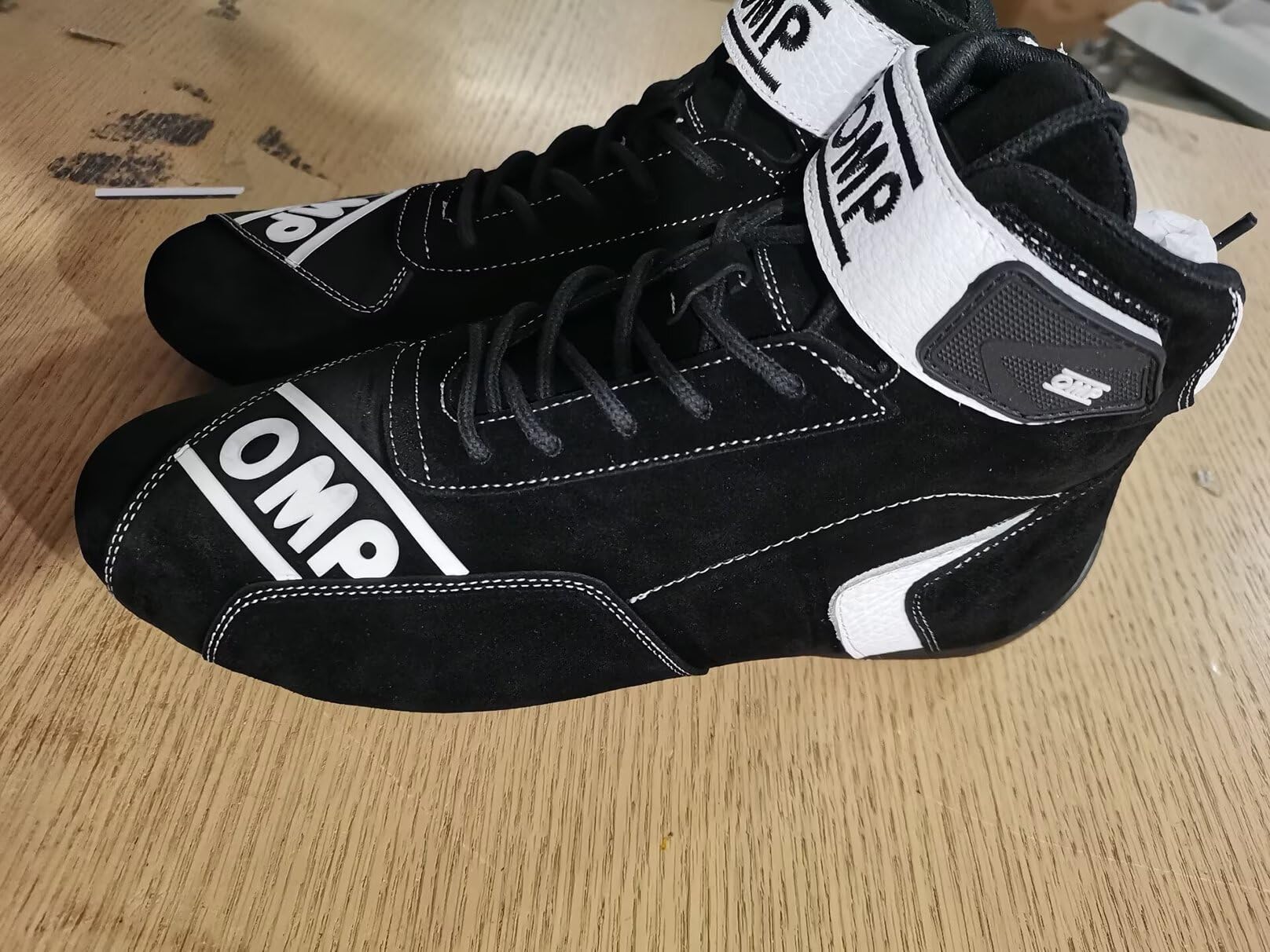 F1 Racing Shoes for Men - High Top Go Kart & Drift Racing Sneakers - Non-Slip Breathable Driving Shoes for Motorsport, Track Day & Professional Racing