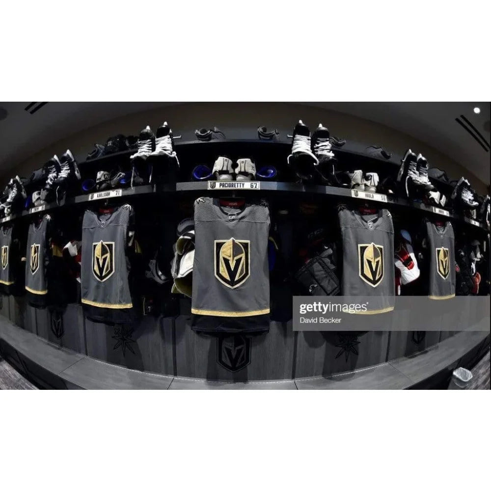 Authentic Max Pacioretty Signed Vegas Golden Knights Game-Used Locker Room Nameplate with JSA COA - Perfect for NHL Memorabilia Collectors and Hockey Fans