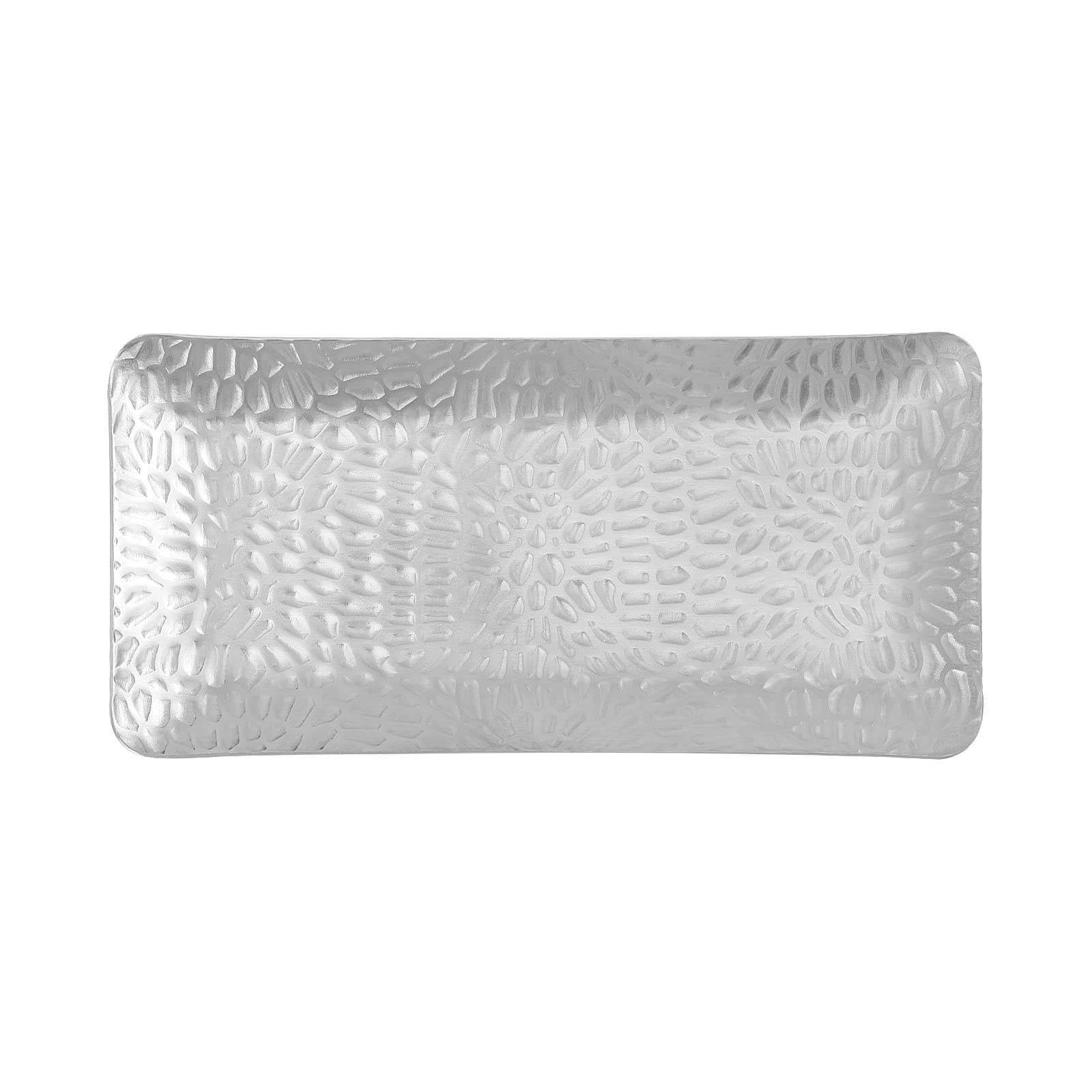 Stainless Steel Vanity Tray - Multi-Function Tissue Dish for Bathroom & Bedroom Decor