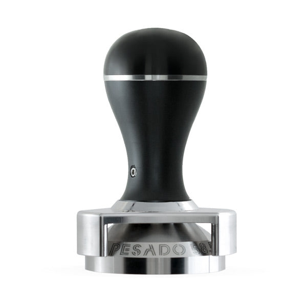 58.5mm Heavy Duty Metal Coffee Tamper - Professional Espresso Press for Baristas & Home Brewing - Perfect for Espresso Machines & Coffee Shops