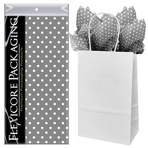 Gray Polka Dots