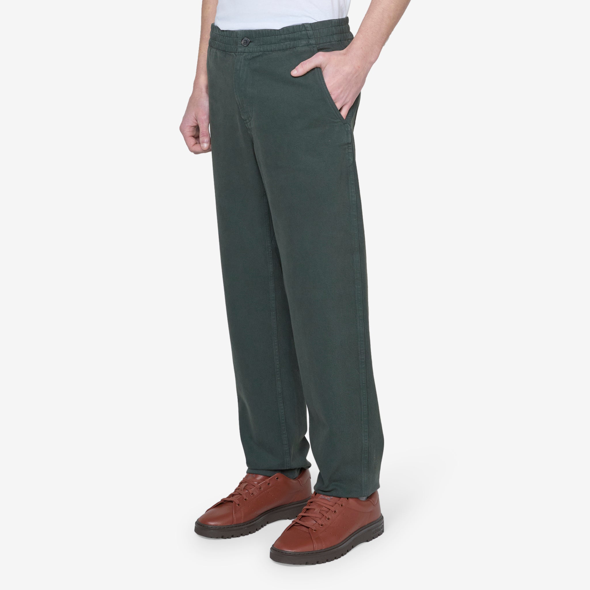 Chuck Pant Dark Green - Classic Men's Casual Pants for Everyday Wear | Perfect for Work, Travel & Outdoor Activities