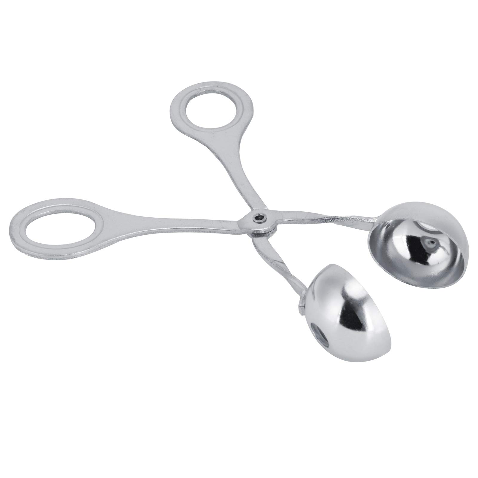 Stainless Steel Meatball Maker Tool - Professional Meat Ball Scoop for Perfect Meatballs, Fish Balls, Shrimp Balls & Cake Balls - Ideal for Home Cooking, Meal Prep & Party Food Serving (Small Size)