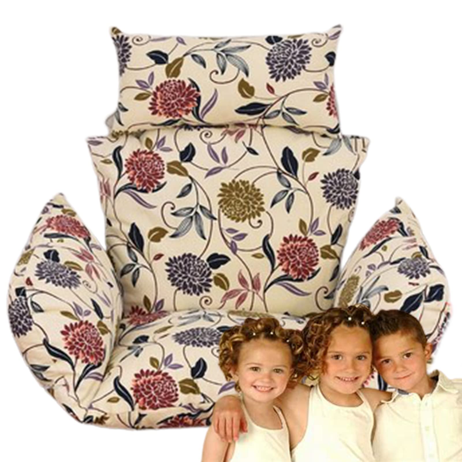 **Thickened Swing Hanging Basket Seat Cushion - Comfortable Egg Hammock Chair Pad for Patio, Garden & Outdoor Relaxation - Perfect for Porch Swings, Backyard Lounging & Boho Decor**