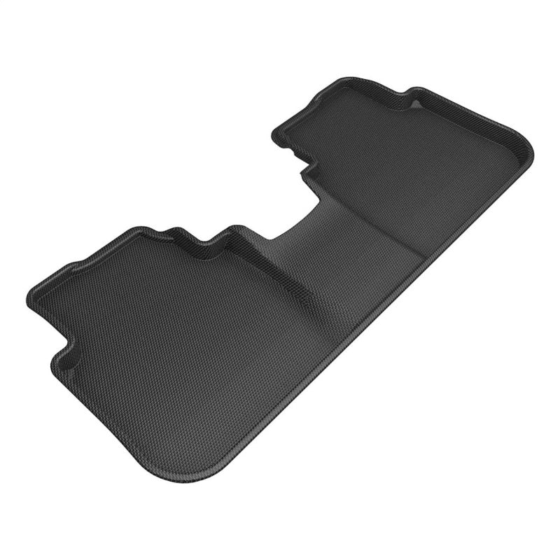 3D MAXpider Custom Fit All-Weather Floor Mats for 2023+ Honda CR-V Kagu 2nd Row - Premium Black Car Floor Liners | Perfect for Winter Snow, Mud & Everyday Protection