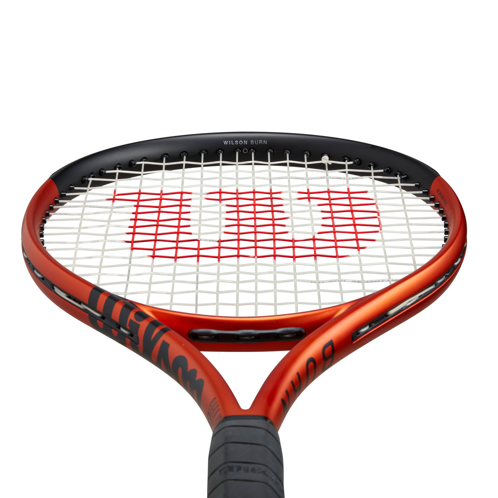 Wilson Burn 100 v5 Tennis Racket - Carbon Fiber Lightweight Racquet for Men & Women | Perfect for Competitive Play & Training Sessions